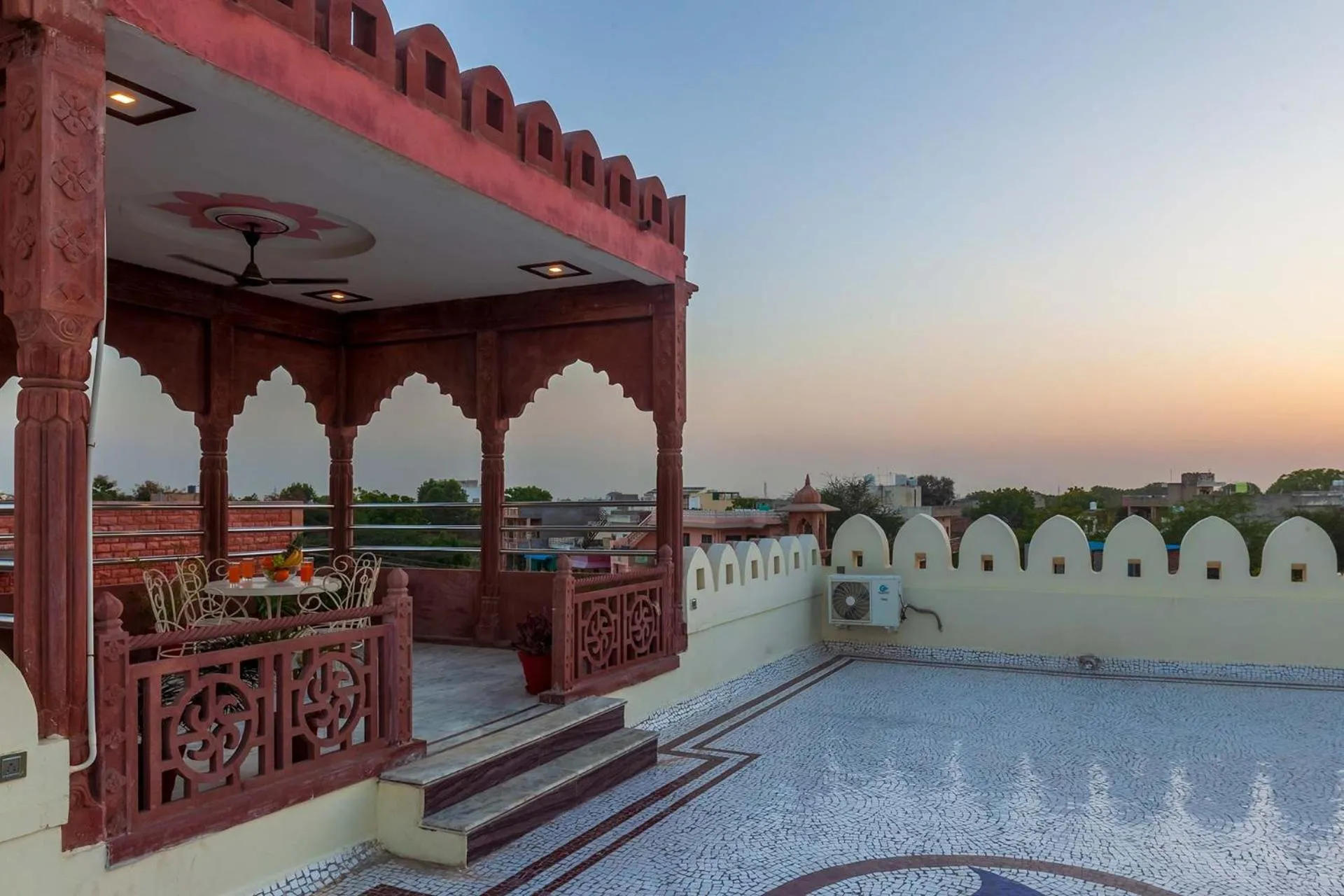 Balcony/Terrace in Sunset Escape by VEO - Part of StayVista