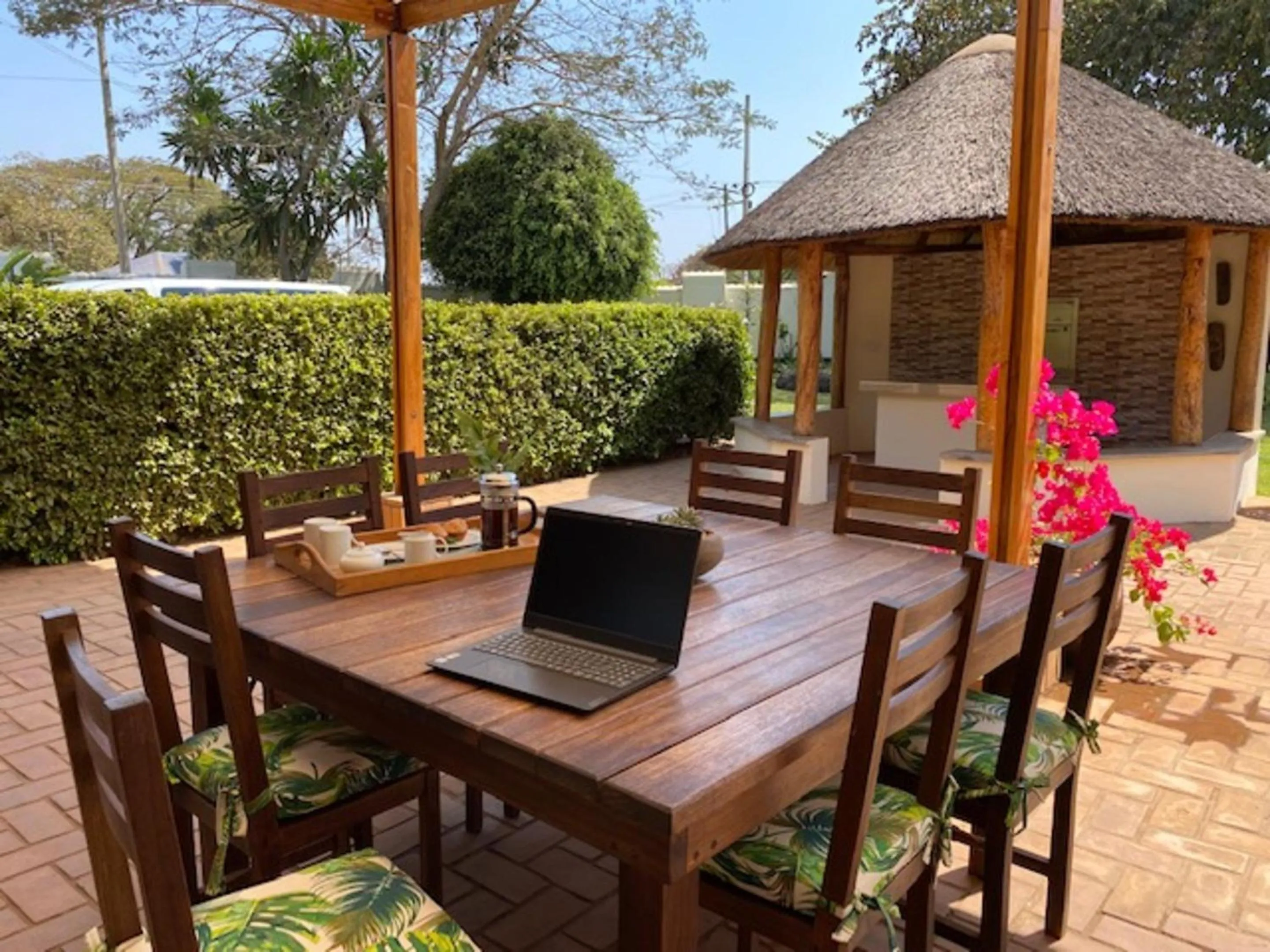 Patio in Burley House by Ulendo