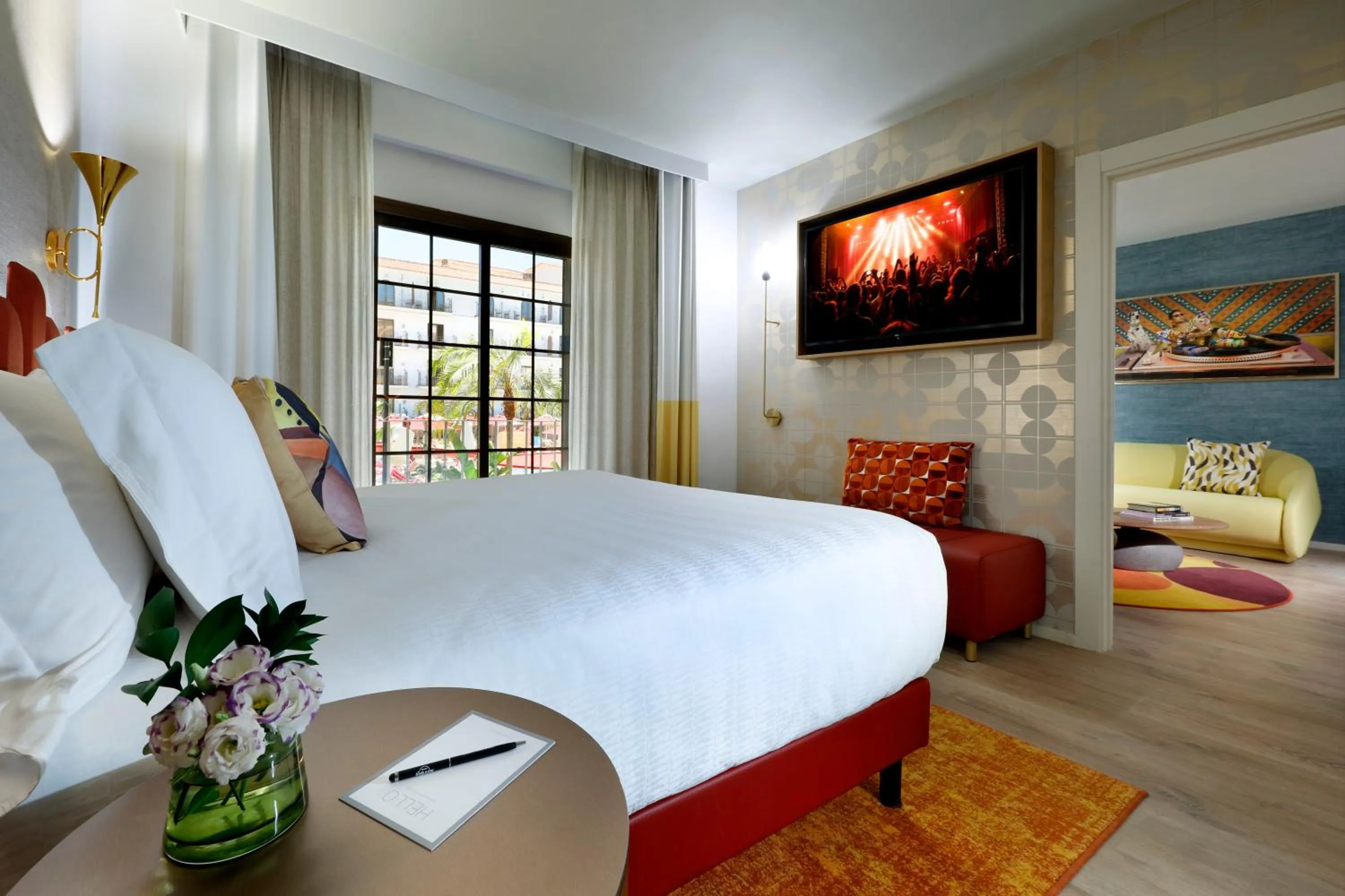 Bed in Hard Rock Hotel Marbella - Puerto Banús