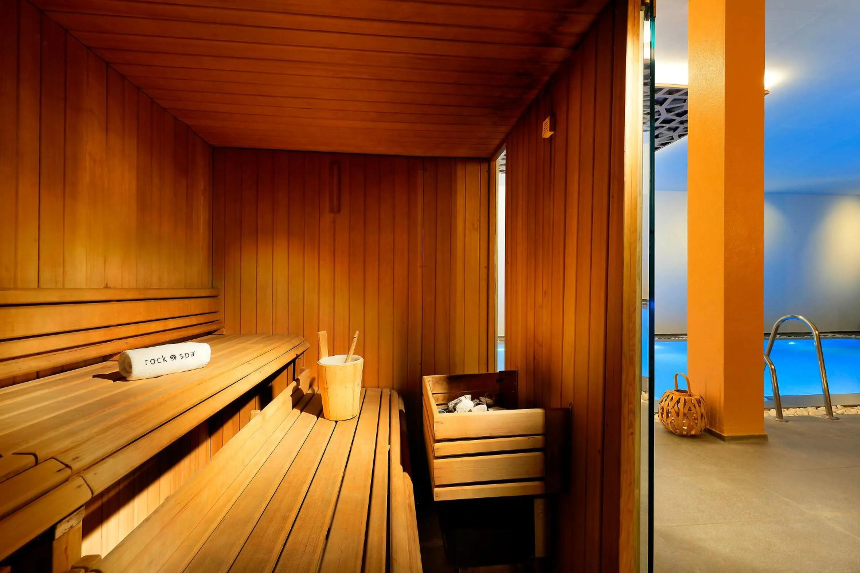 Sauna in Hard Rock Hotel Marbella - Puerto Banús
