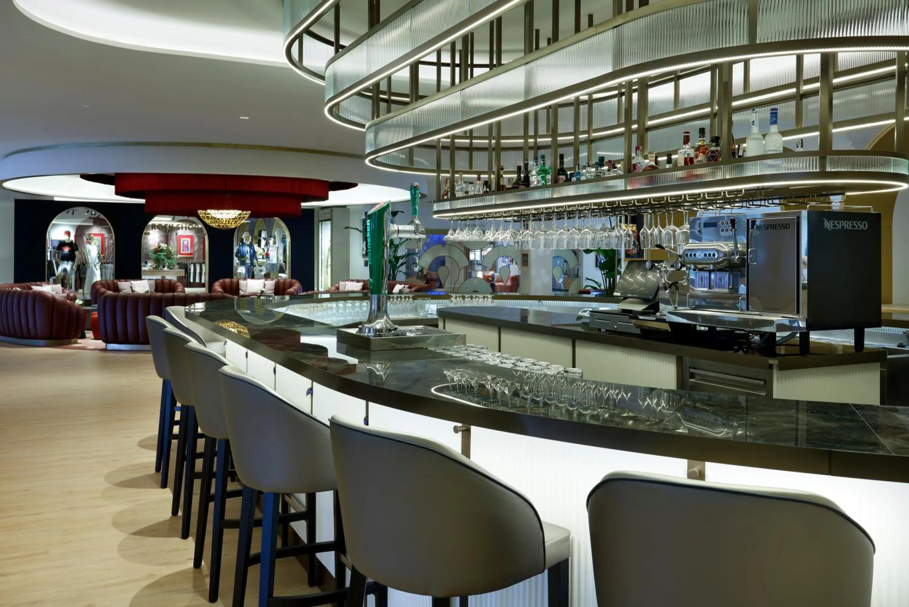 Lobby or reception in Hard Rock Hotel Marbella - Puerto Banús