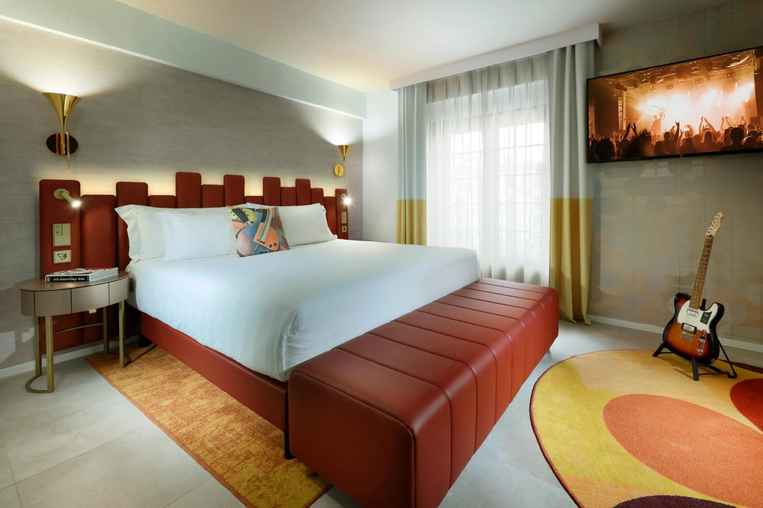 Bed in Hard Rock Hotel Marbella - Puerto Banús