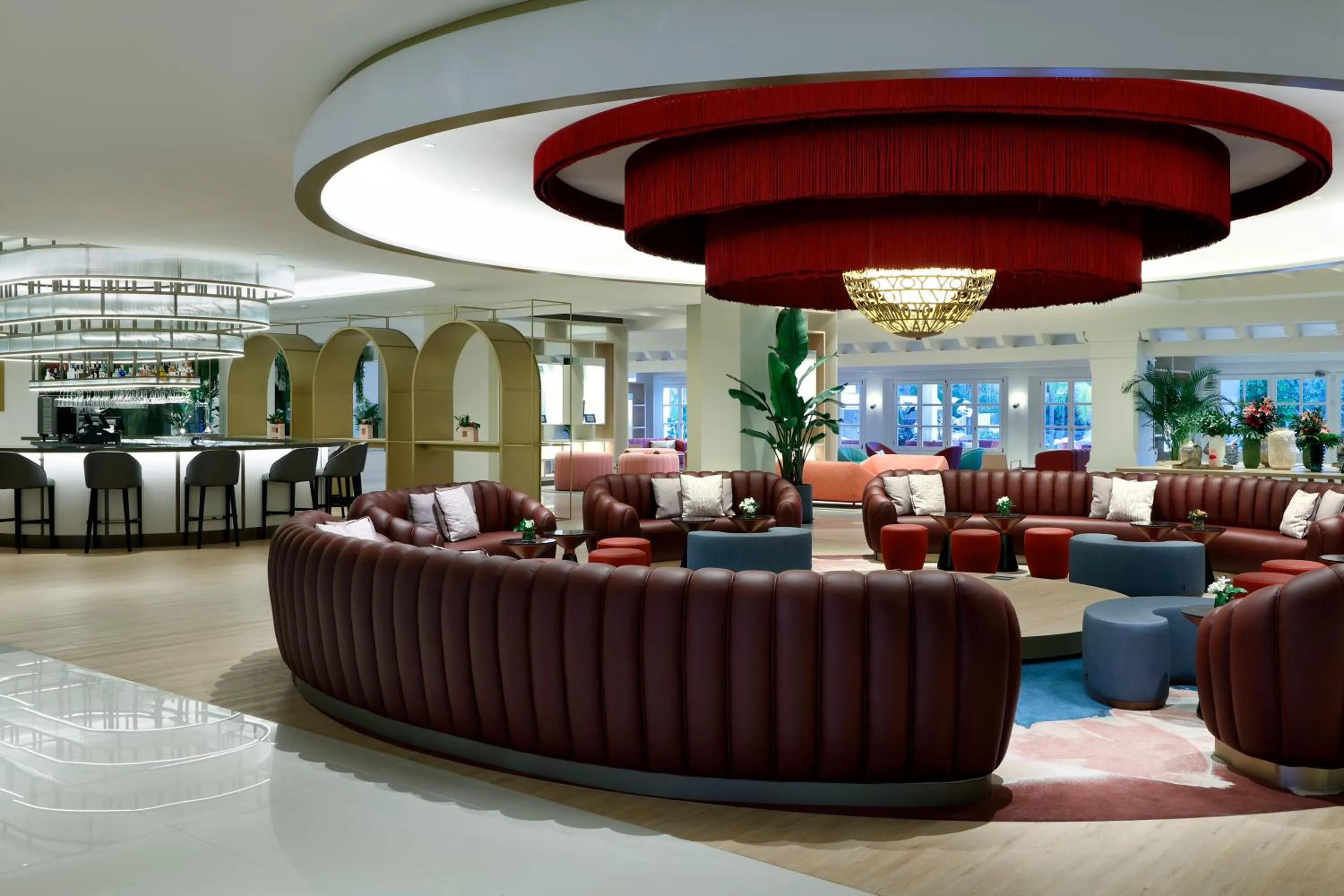 Lobby or reception in Hard Rock Hotel Marbella - Puerto Banús