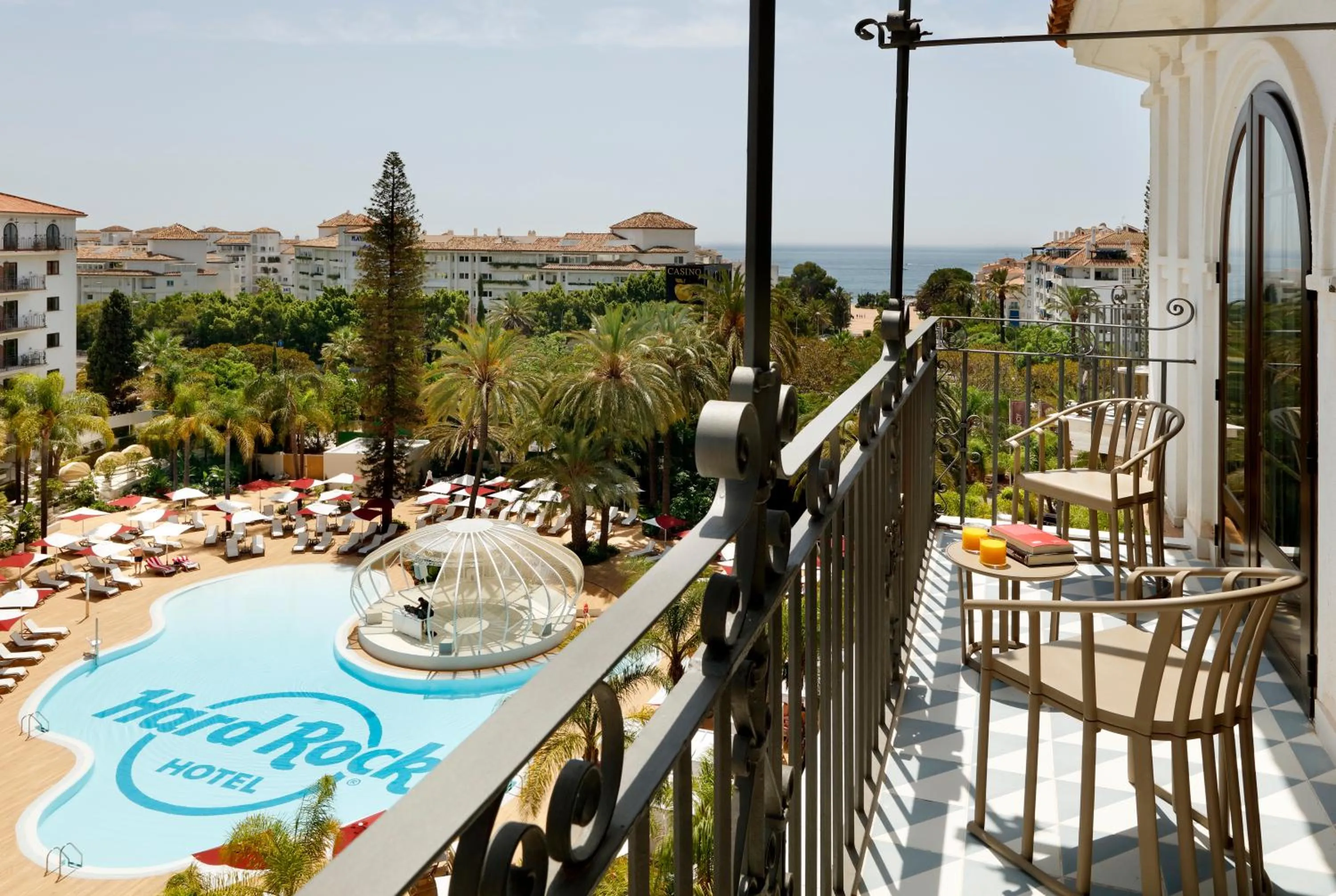 Balcony/Terrace in Hard Rock Hotel Marbella - Puerto Banús