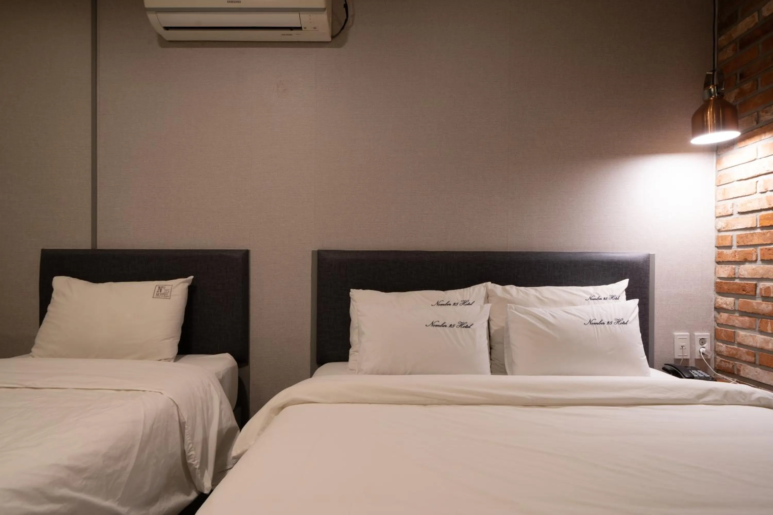 Bed in No25 Hotel Yeonsan