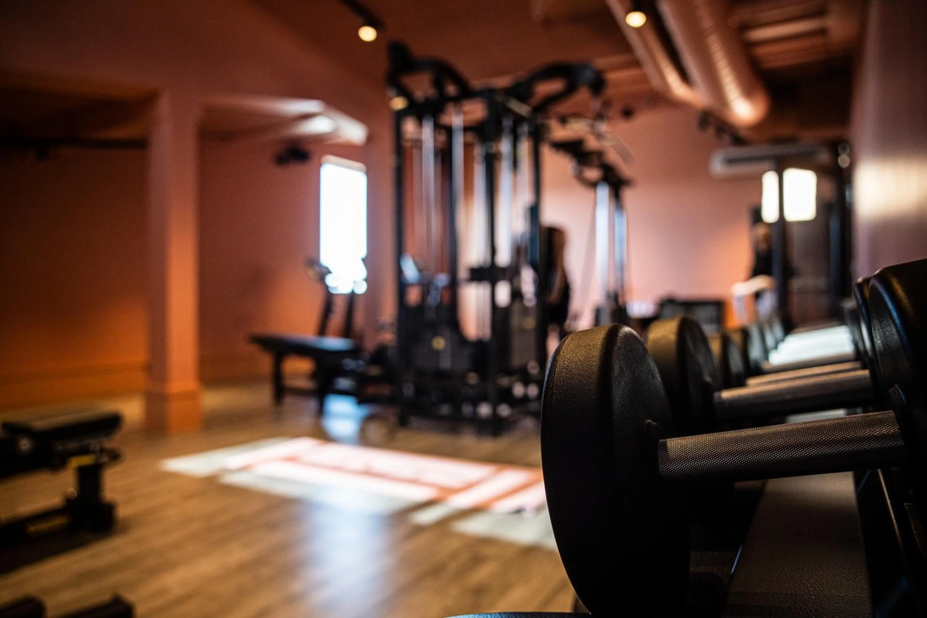 Fitness centre/facilities in Hotel Riviera