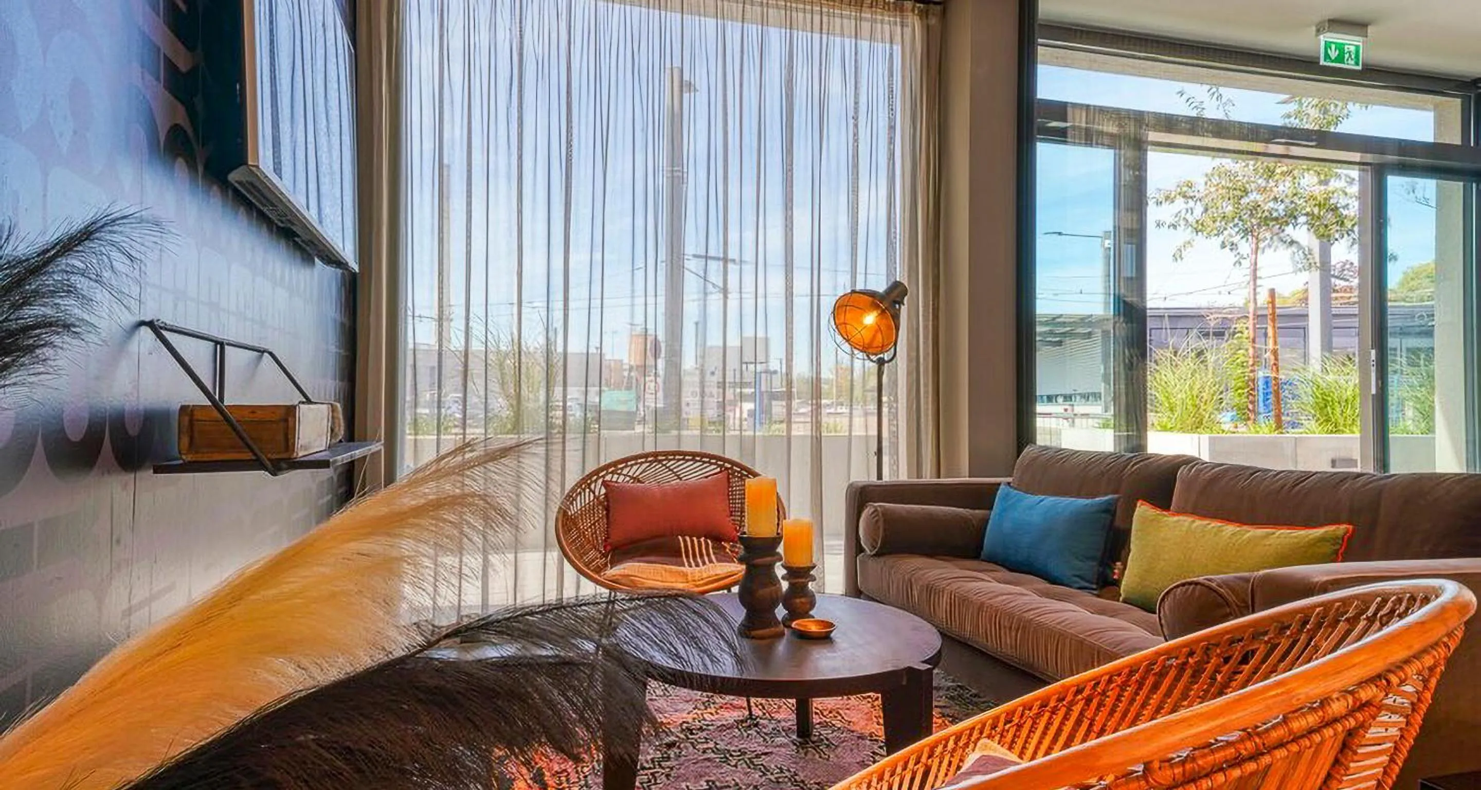 Lobby or reception in PLAZA INN Ulm