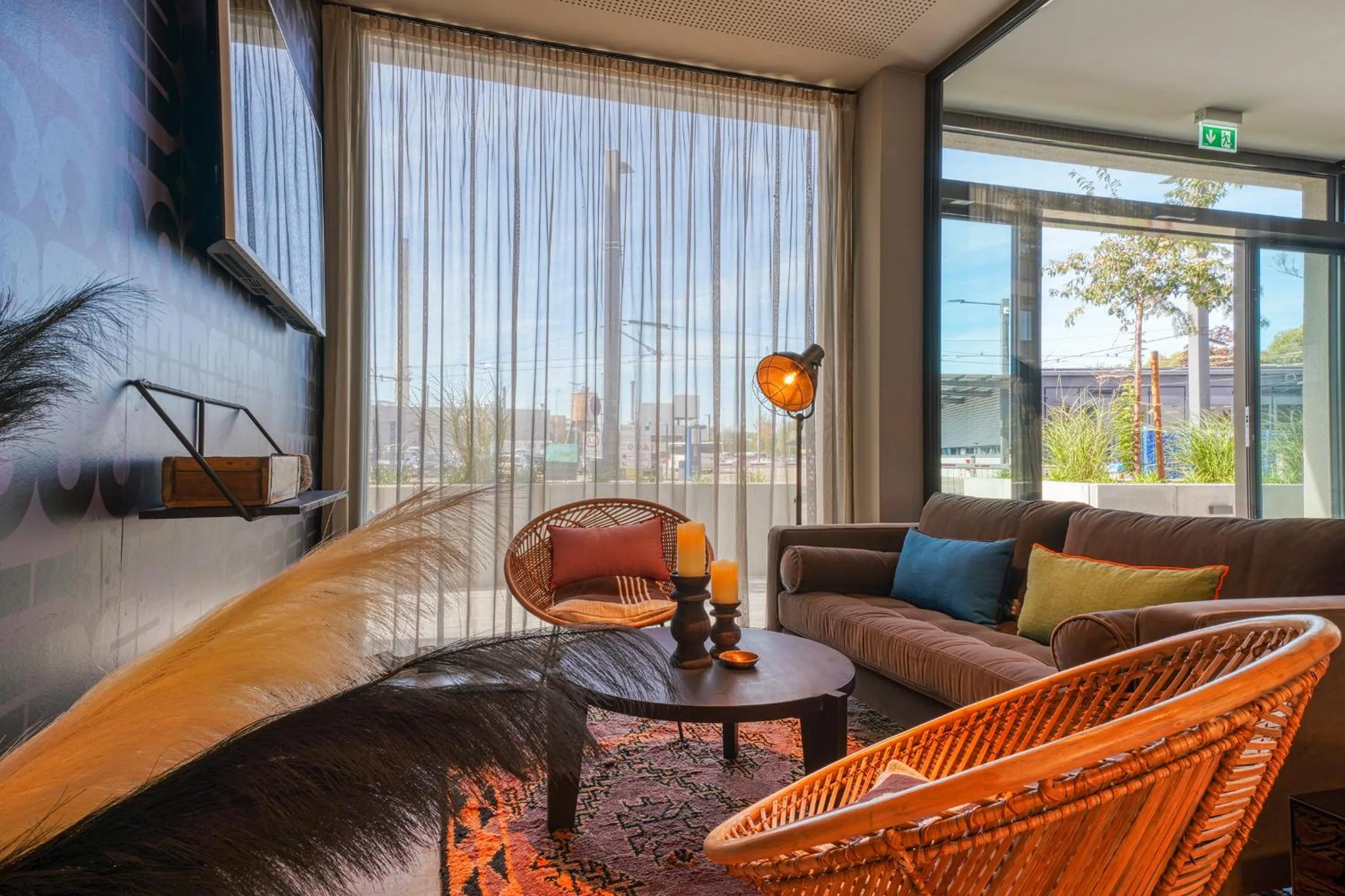 Lobby or reception in PLAZA INN Ulm