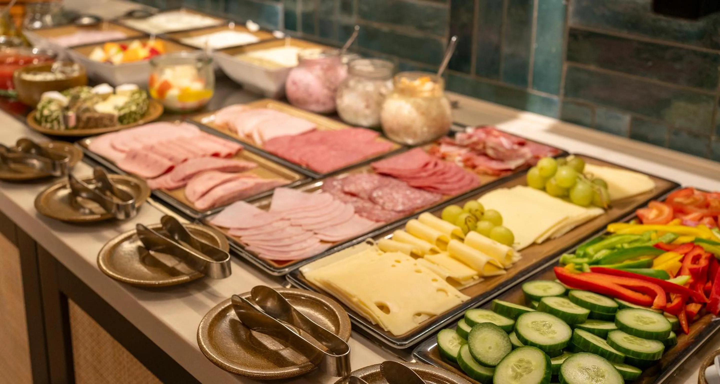 Buffet breakfast in PLAZA INN Ulm