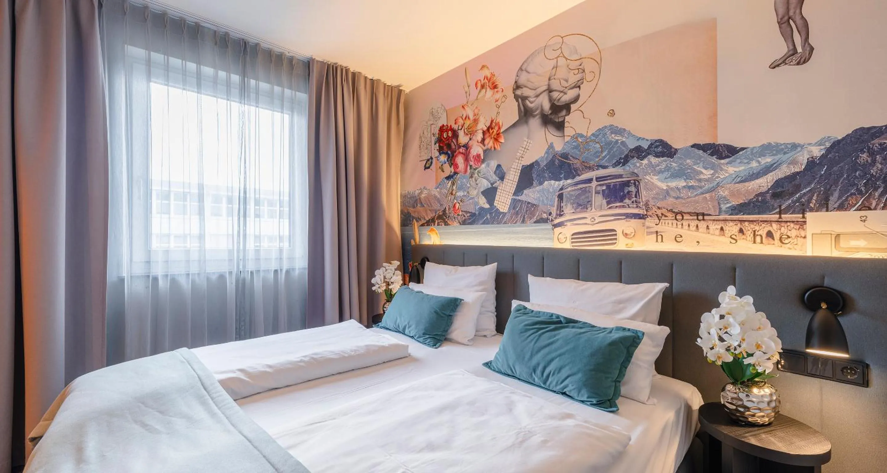 Bed in PLAZA INN Ulm