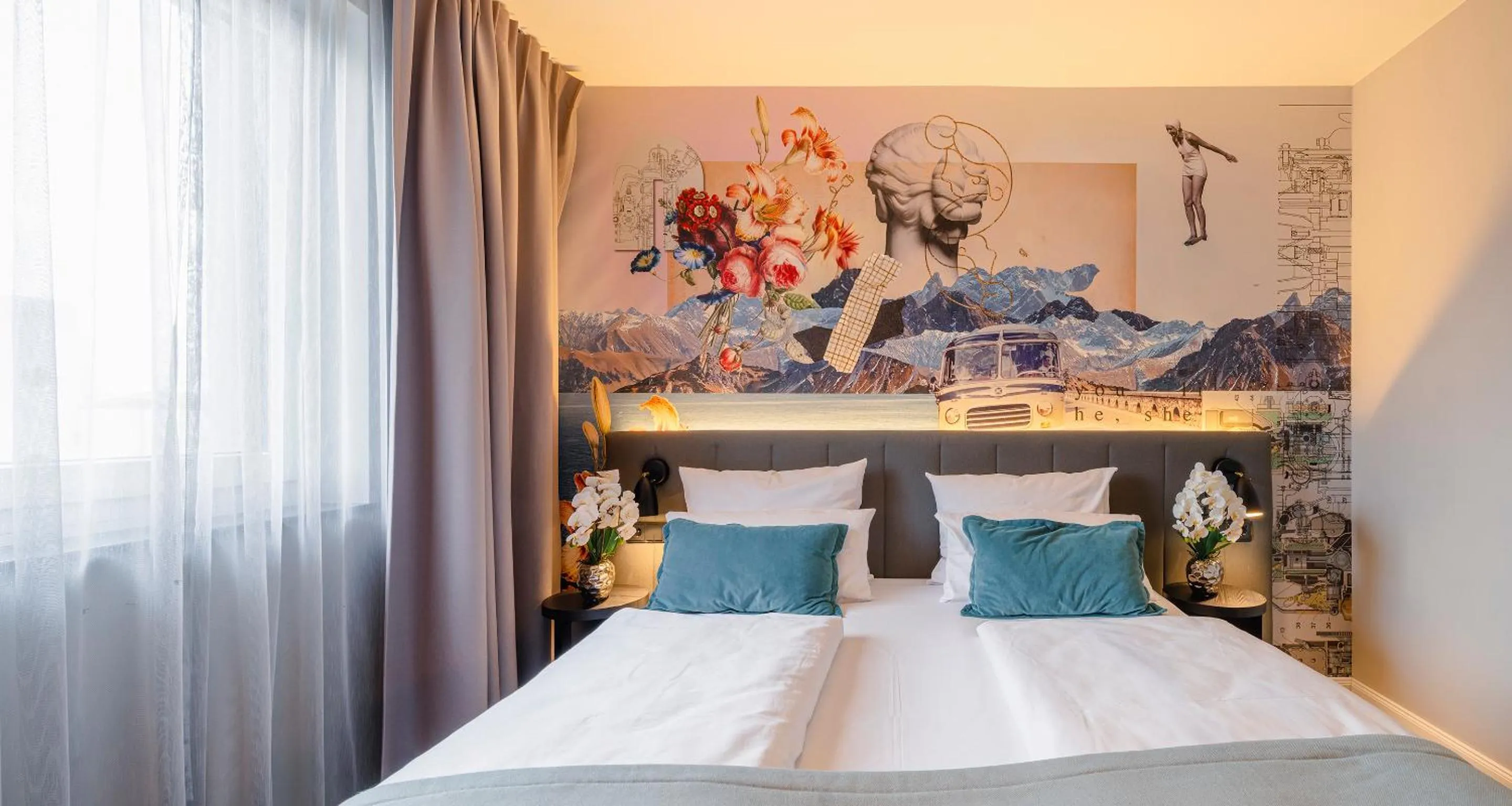 Bed in PLAZA INN Ulm