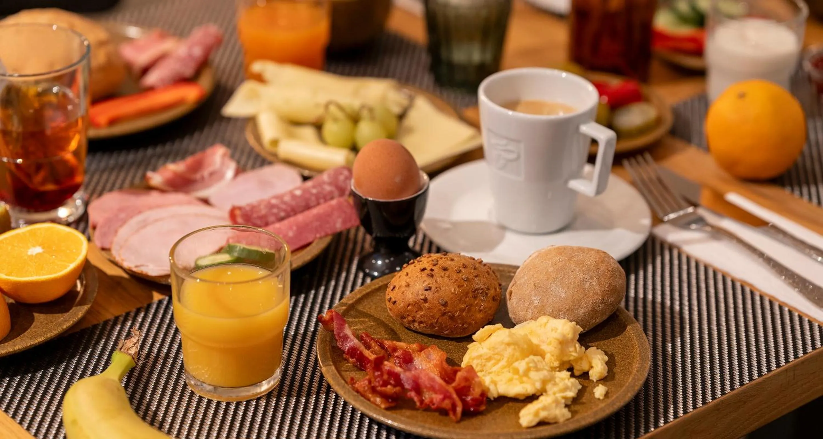 Breakfast in PLAZA INN Ulm