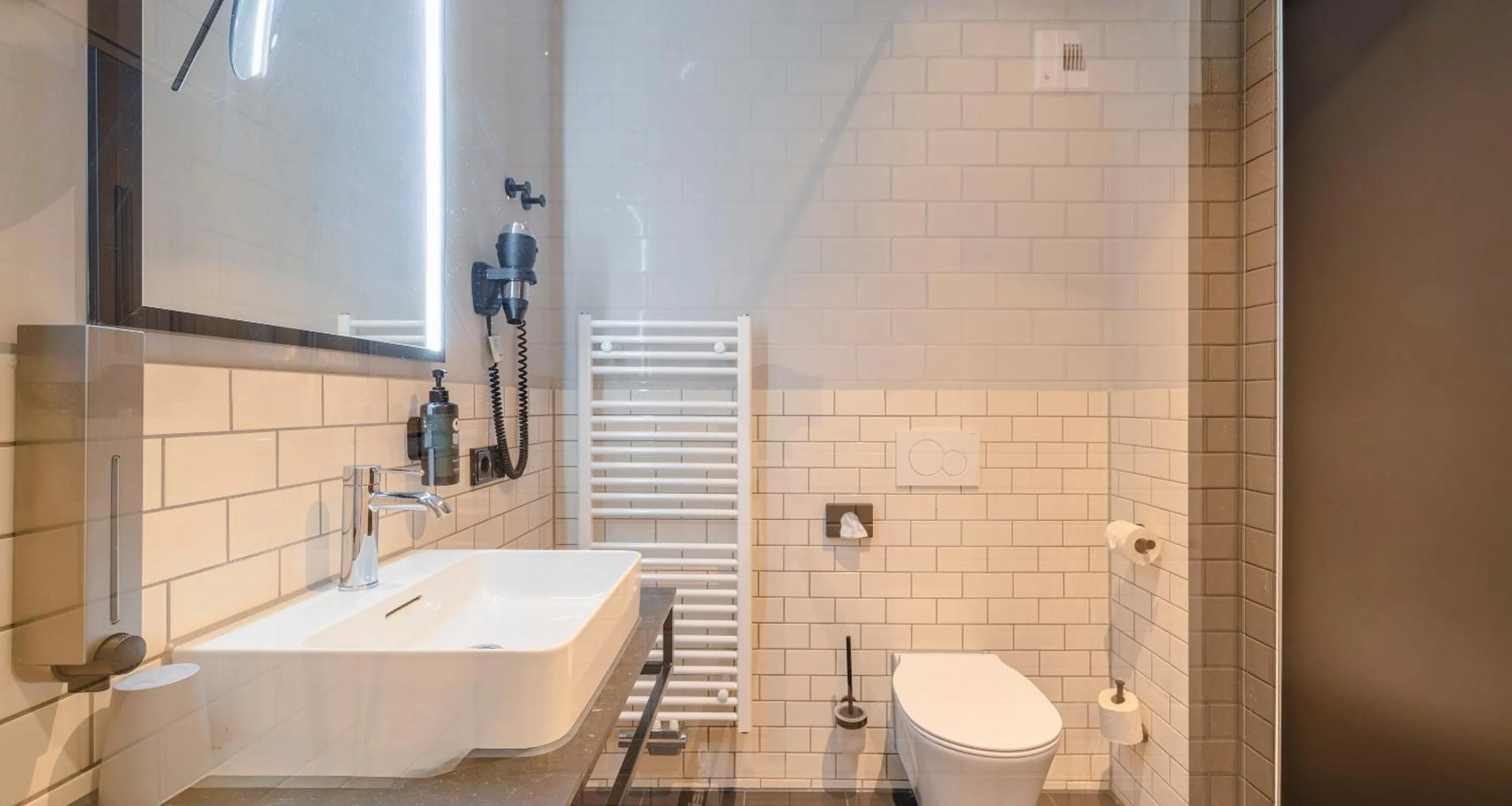 Toilet in PLAZA INN Ulm