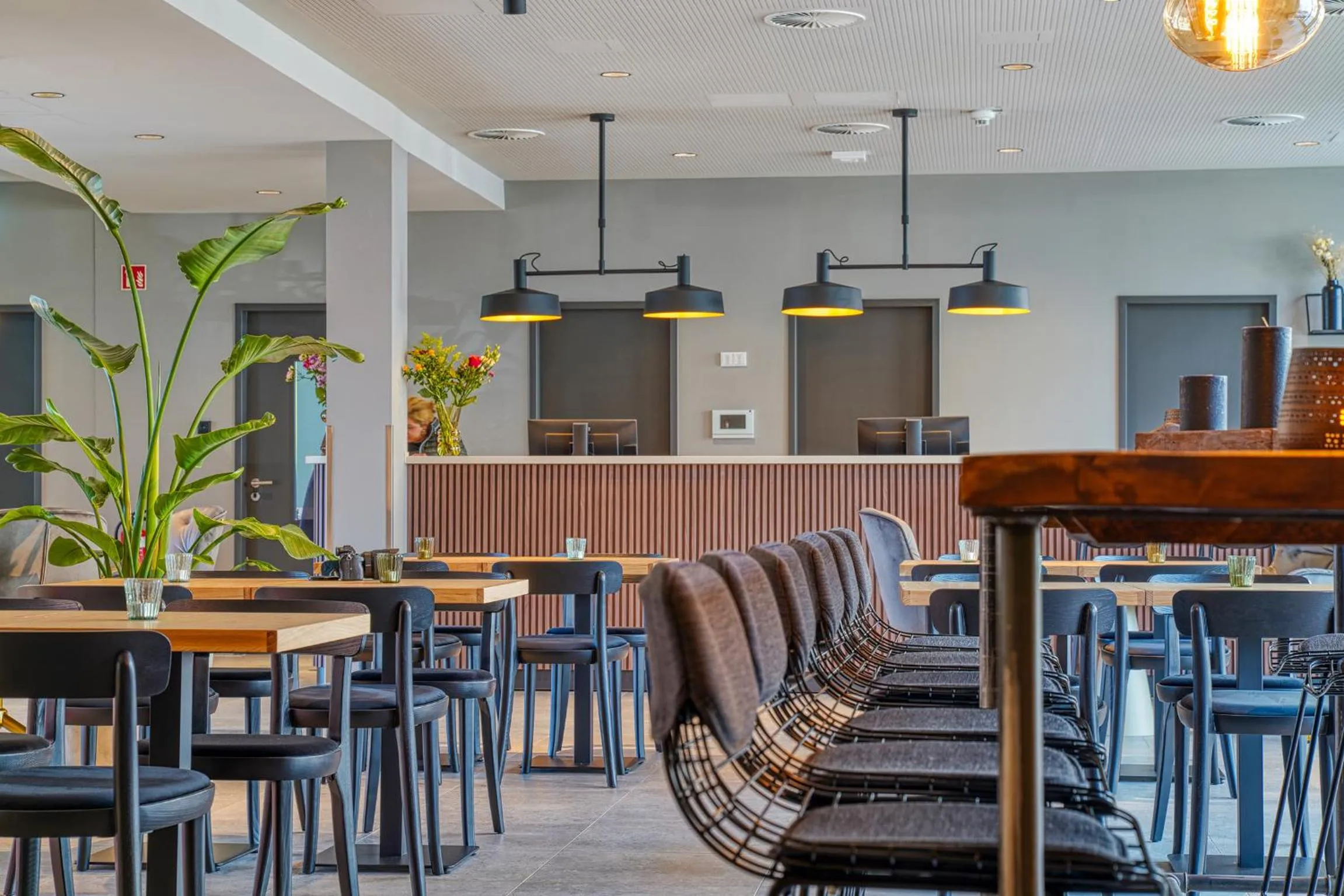 Lobby or reception in PLAZA INN Ulm