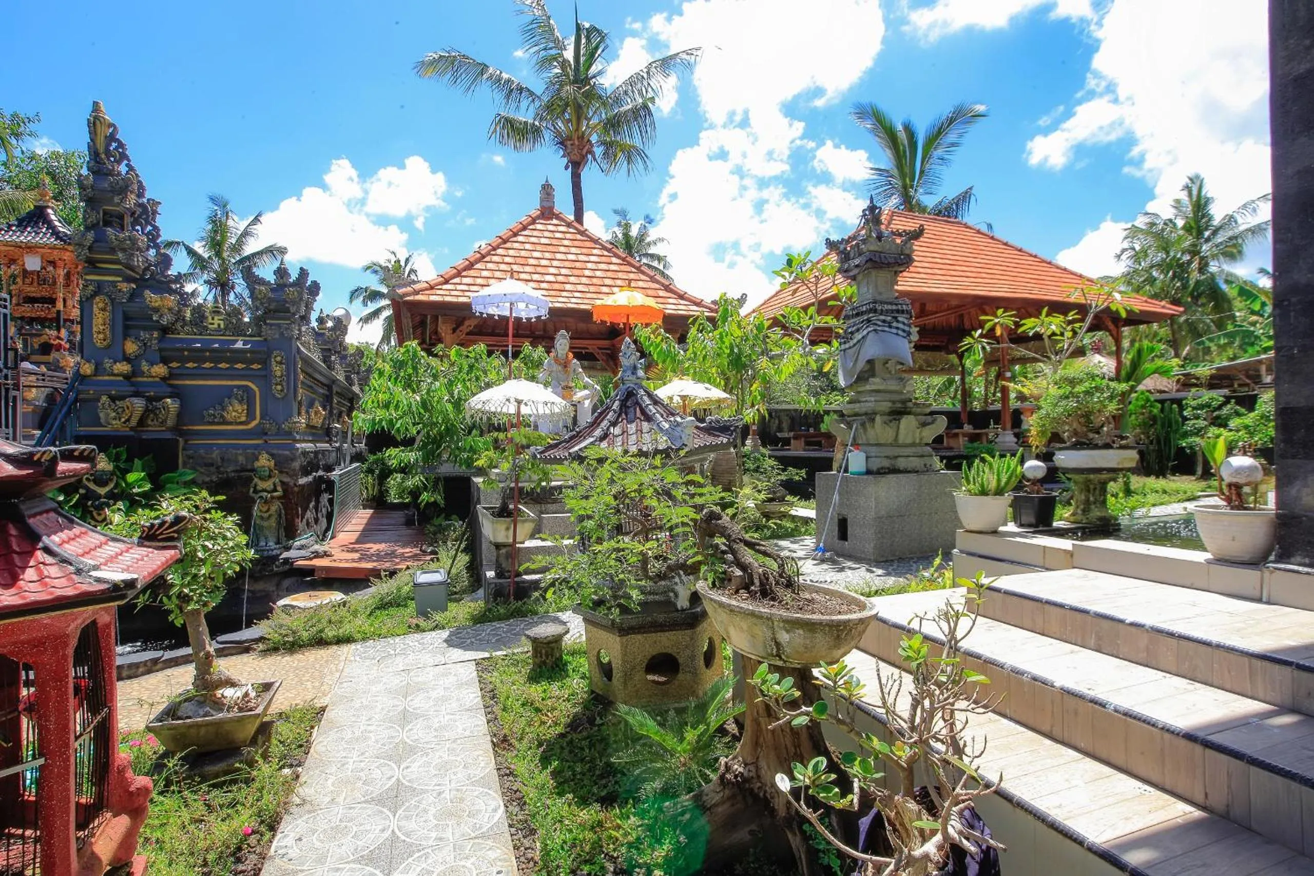 Garden view in THE DARA HILL