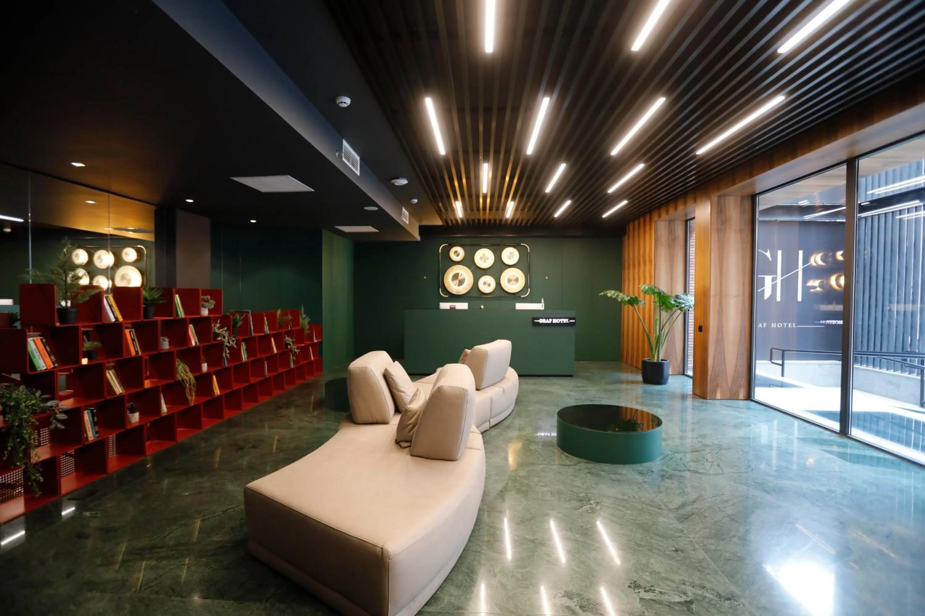 Living room in Graf Hotel