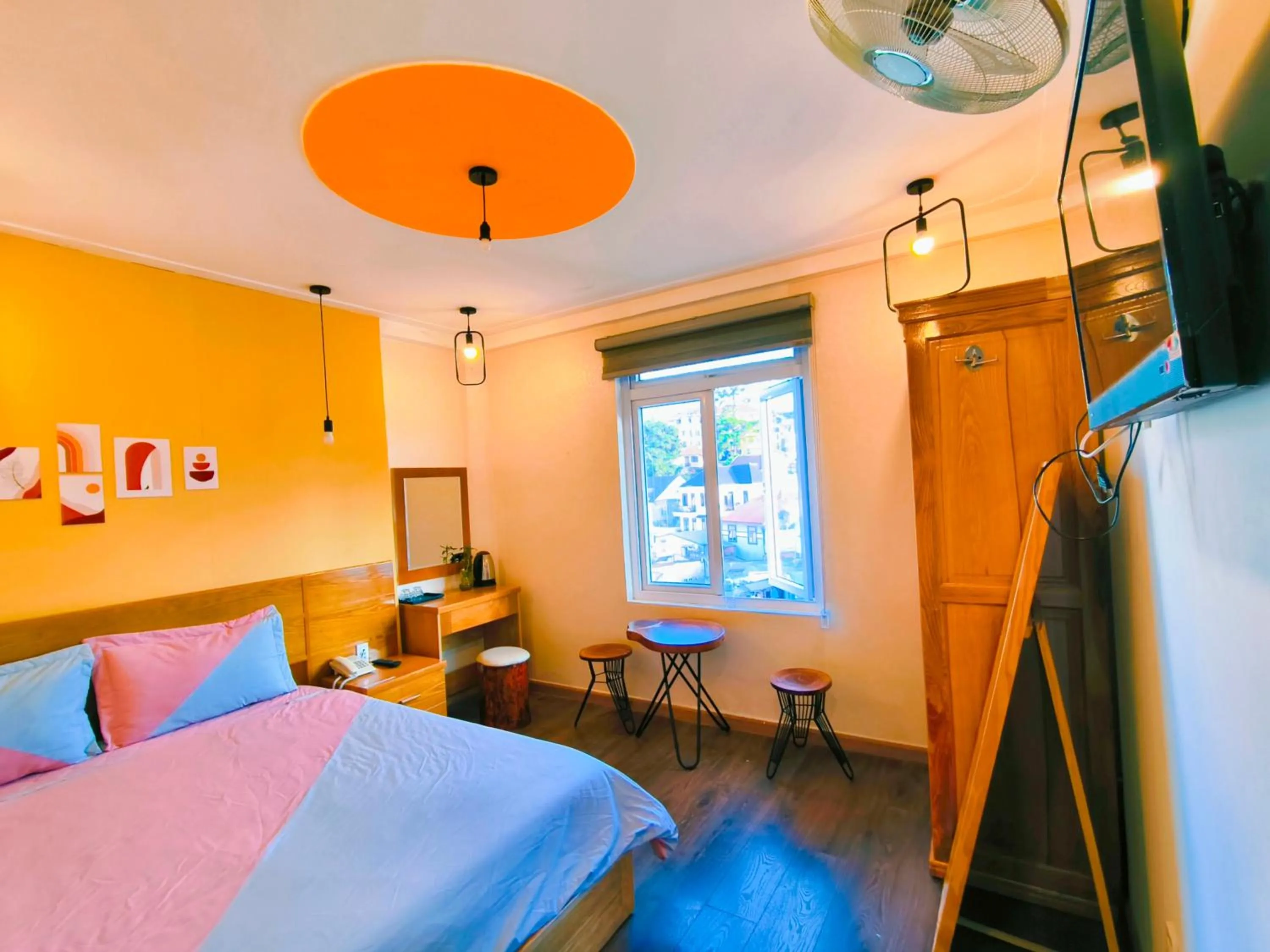 Bedroom, Bed in Bống Stay