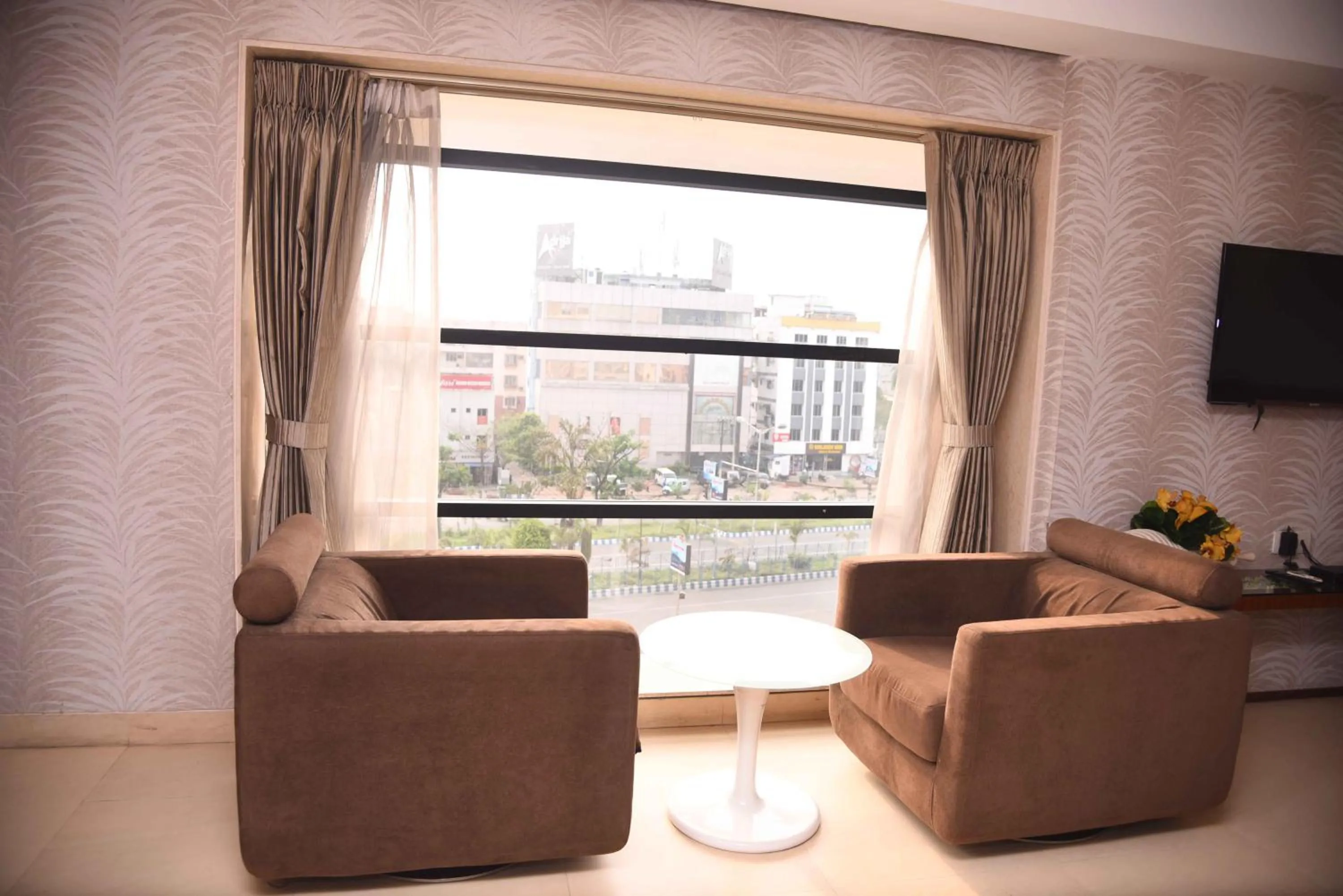 City view in Celesta Hotel - Kolkata