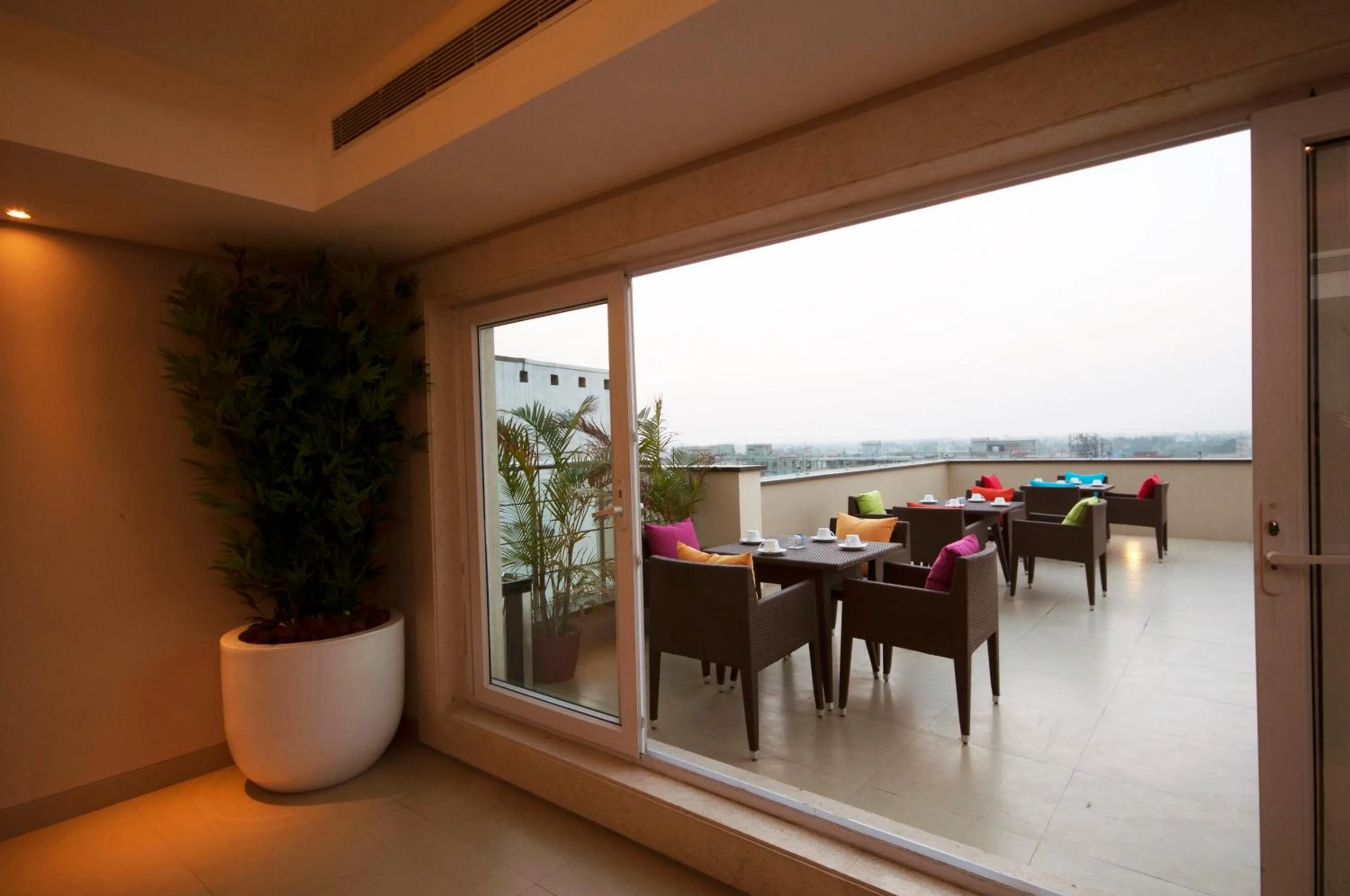 Balcony/Terrace in Celesta Hotel - Kolkata