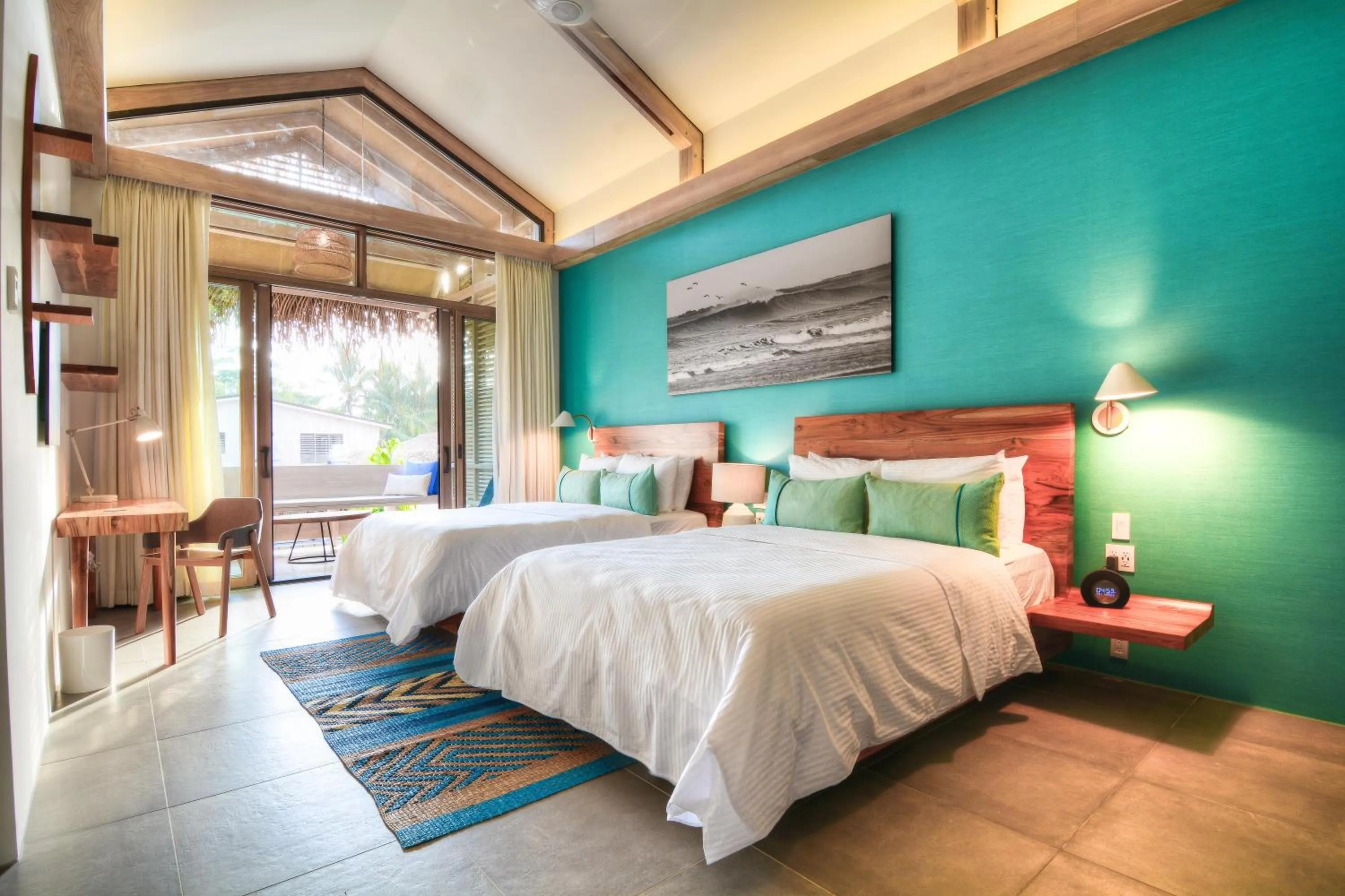 Bed in The Gilded Iguana