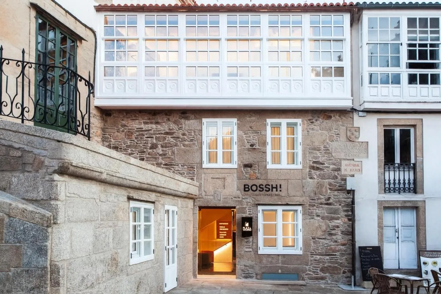 Property building in Hotel Plaza Obradoiro by Bossh! Hotels