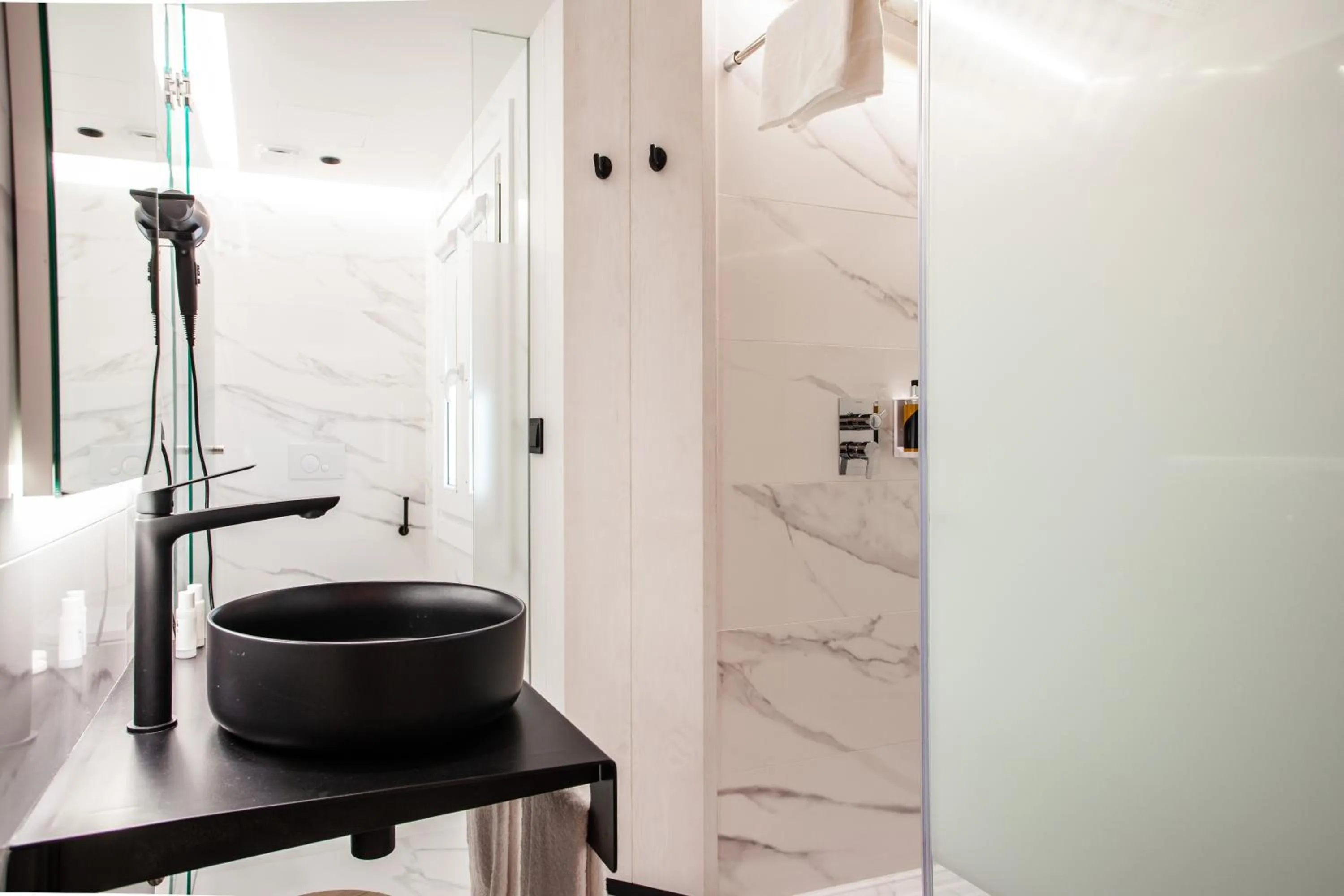 Bathroom in Hotel Plaza Obradoiro by Bossh! Hotels