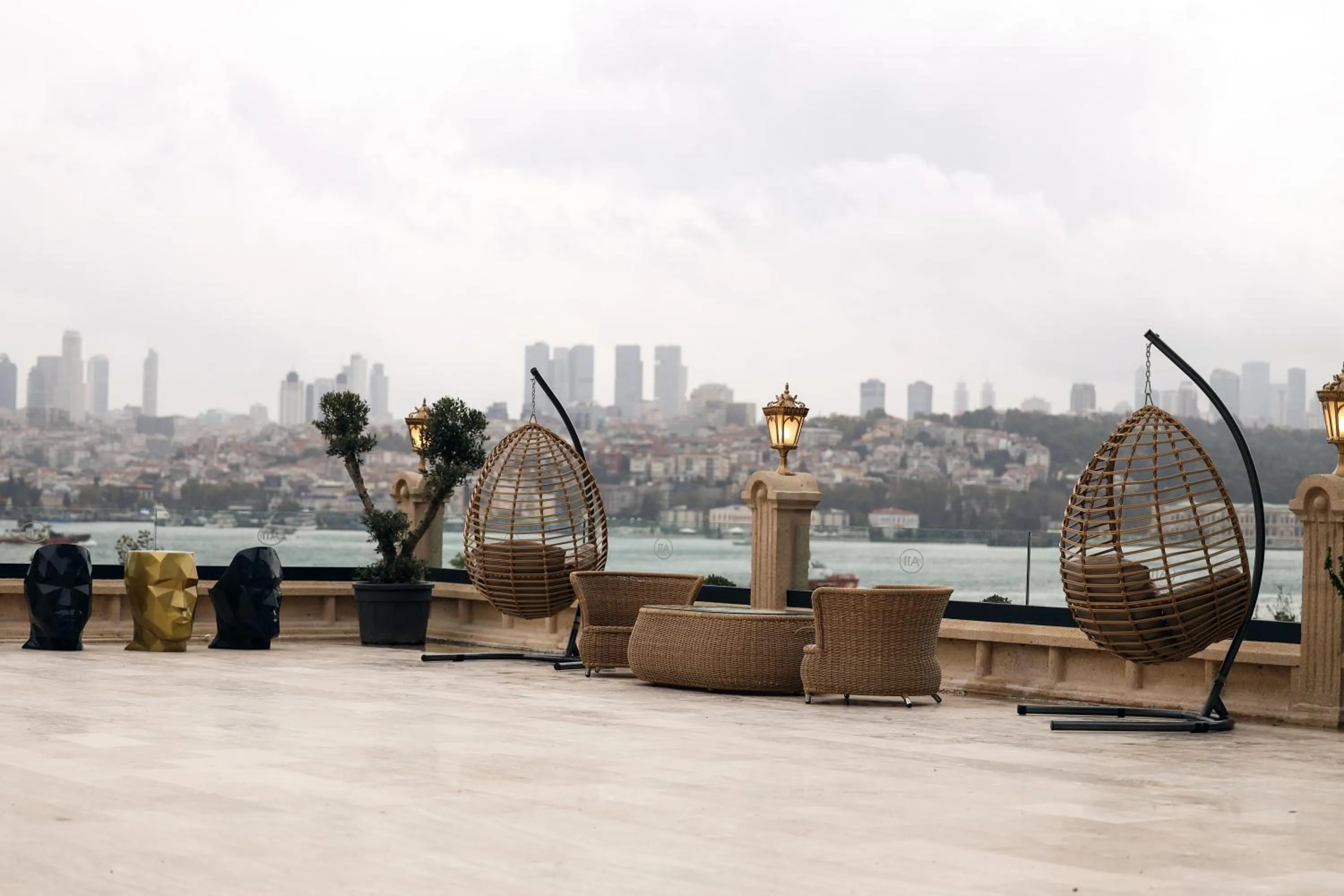 Patio in A11 HOTEL BOSPHORUS