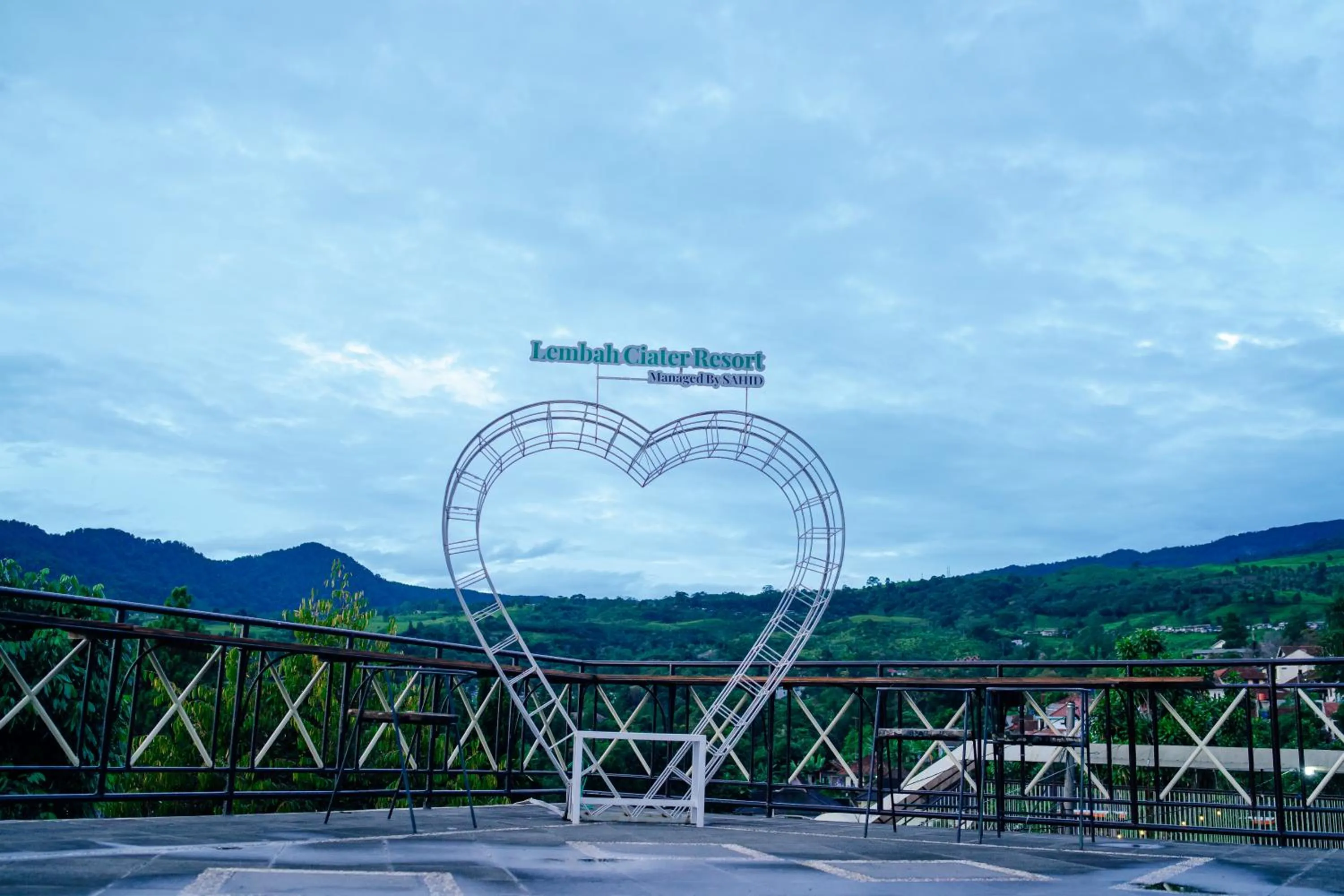 Mountain view in Lembah Ciater Resort Managed by Sahid