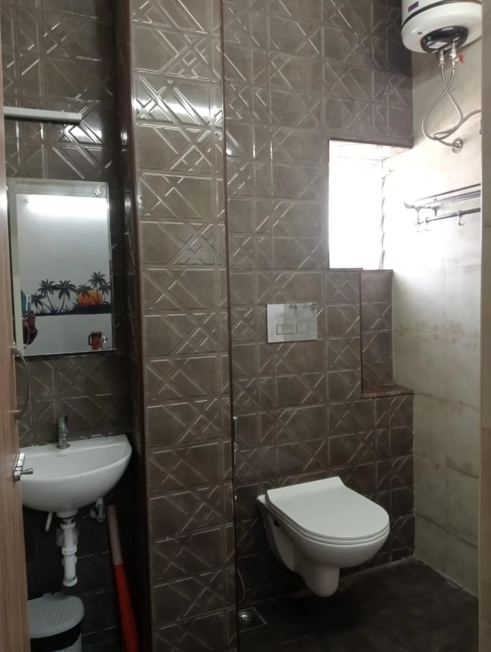Bathroom in Season 4 Residences - 1BHK furnished apartments (near Apollo Proton, Tidal park)