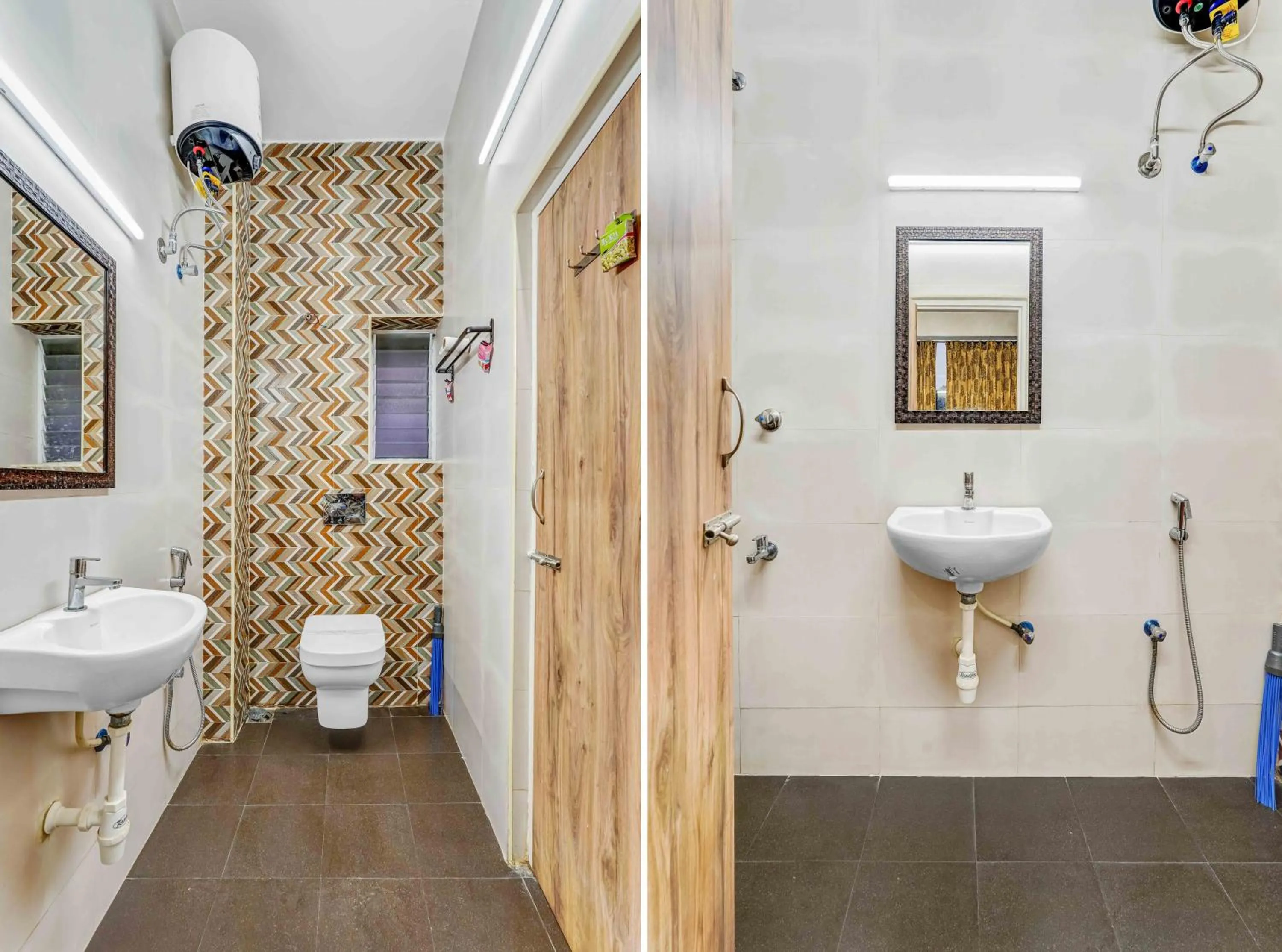 Toilet in Season 4 Residences - 1BHK furnished apartments (near Apollo Proton, Tidal park)