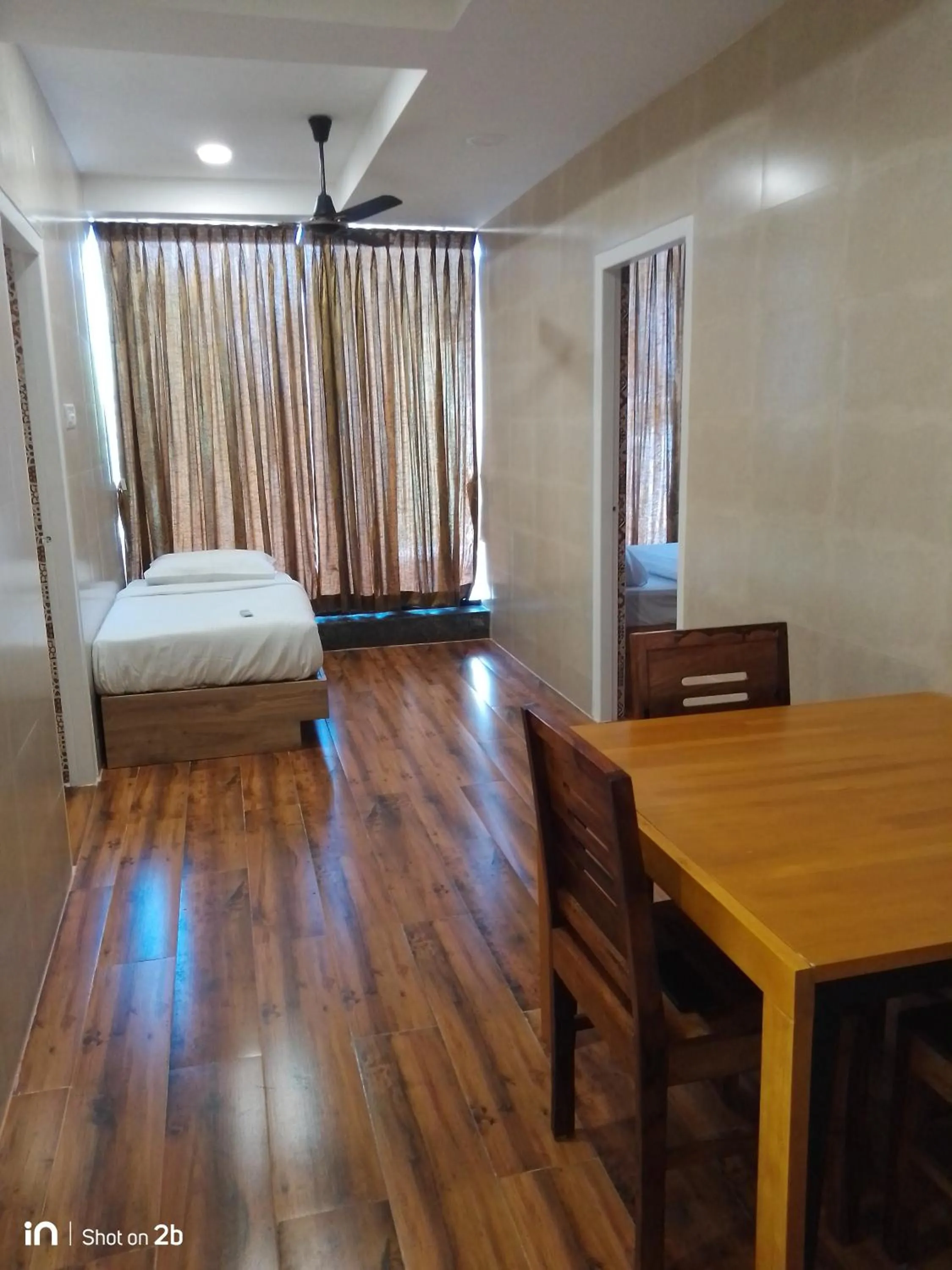 Property building, Bed in Season 4 Residences - 1BHK furnished apartments (near Apollo Proton, Tidal park)