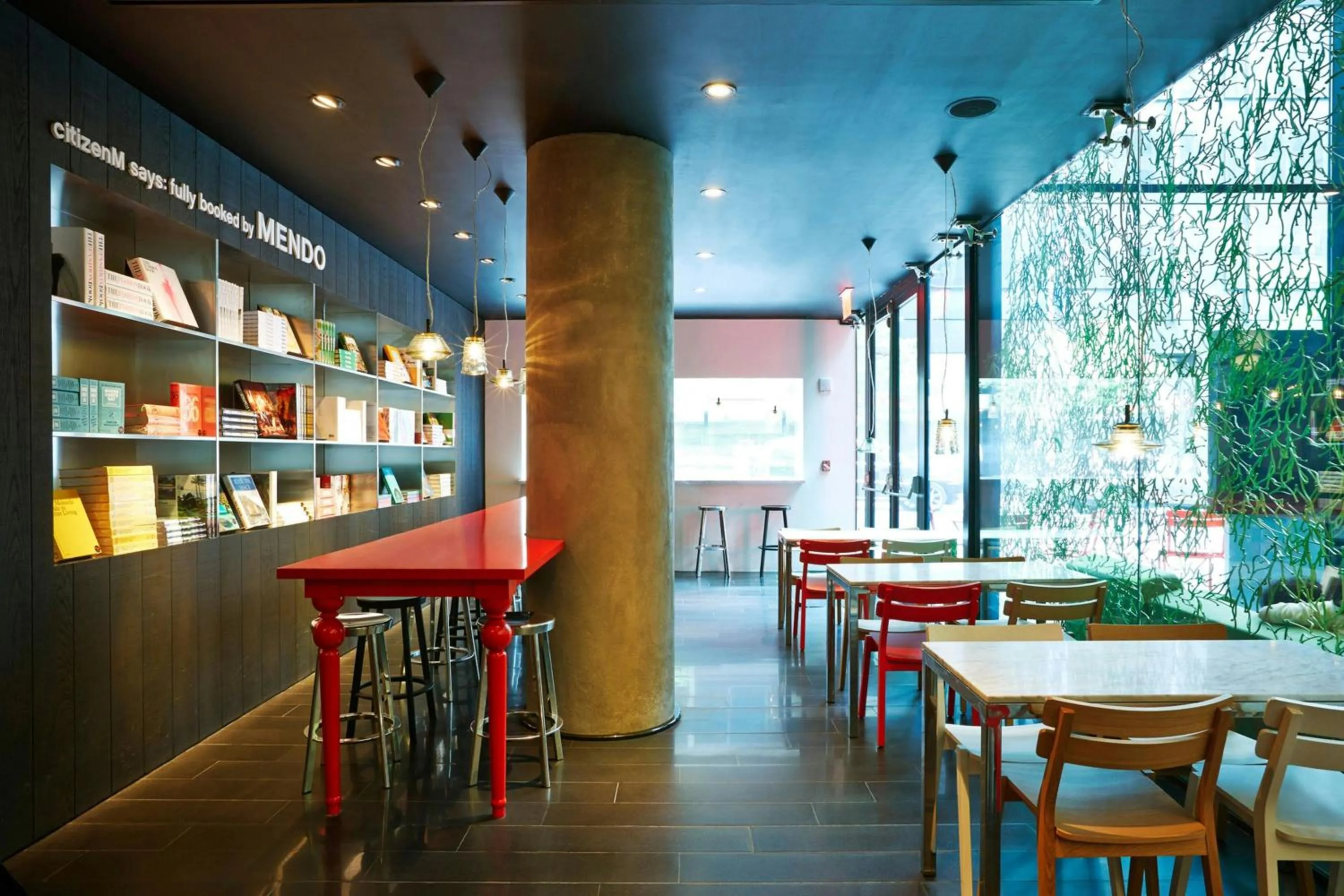 Lobby or reception in citizenM New York Times Square