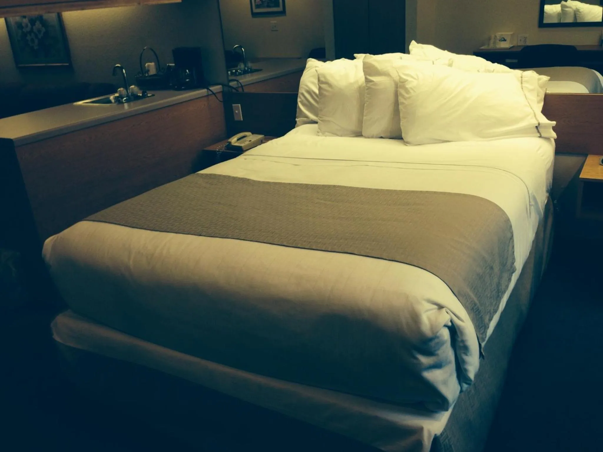 Bed in Quality Inn Sallisaw