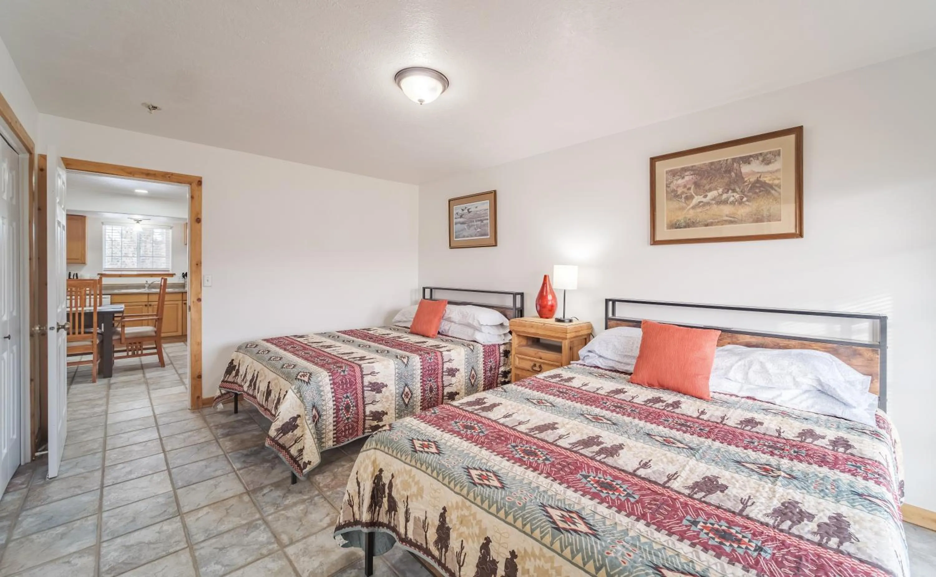 Bed in Hacienda Roja - The Sage #6 at Wind Walker Homestead