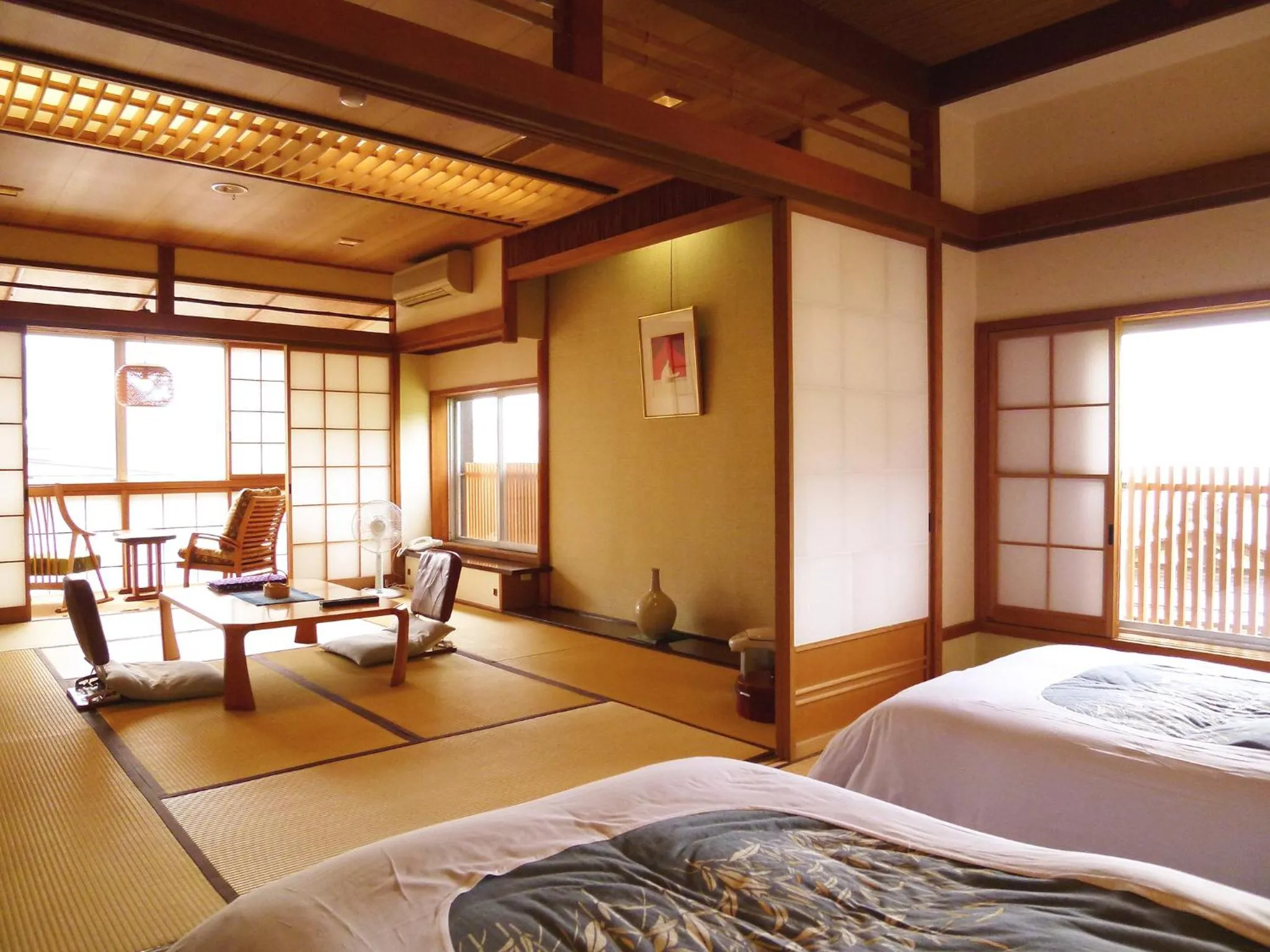 Photo of the whole room in Sumiyosiya Ryokan