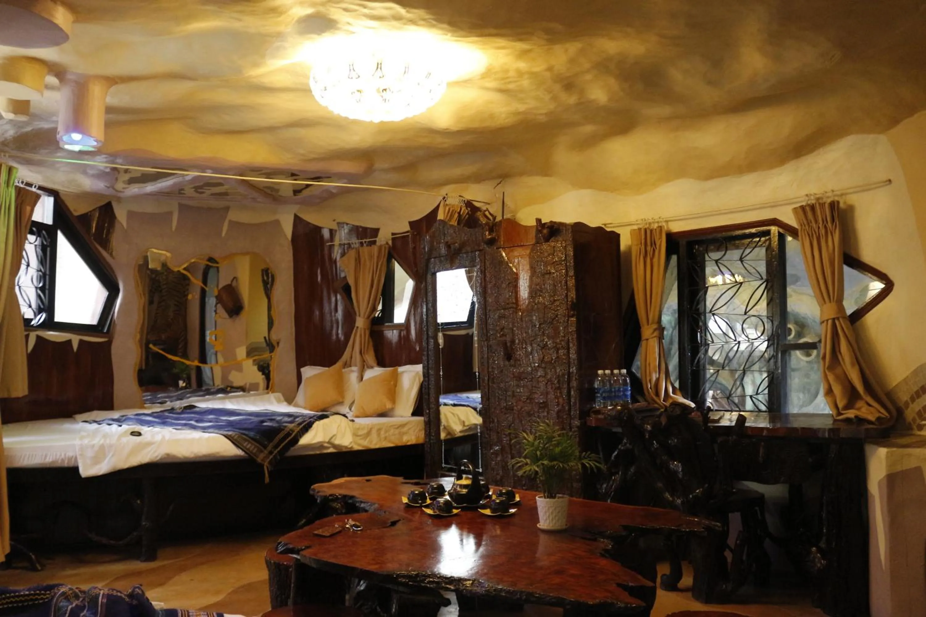 Bed in Crazy House