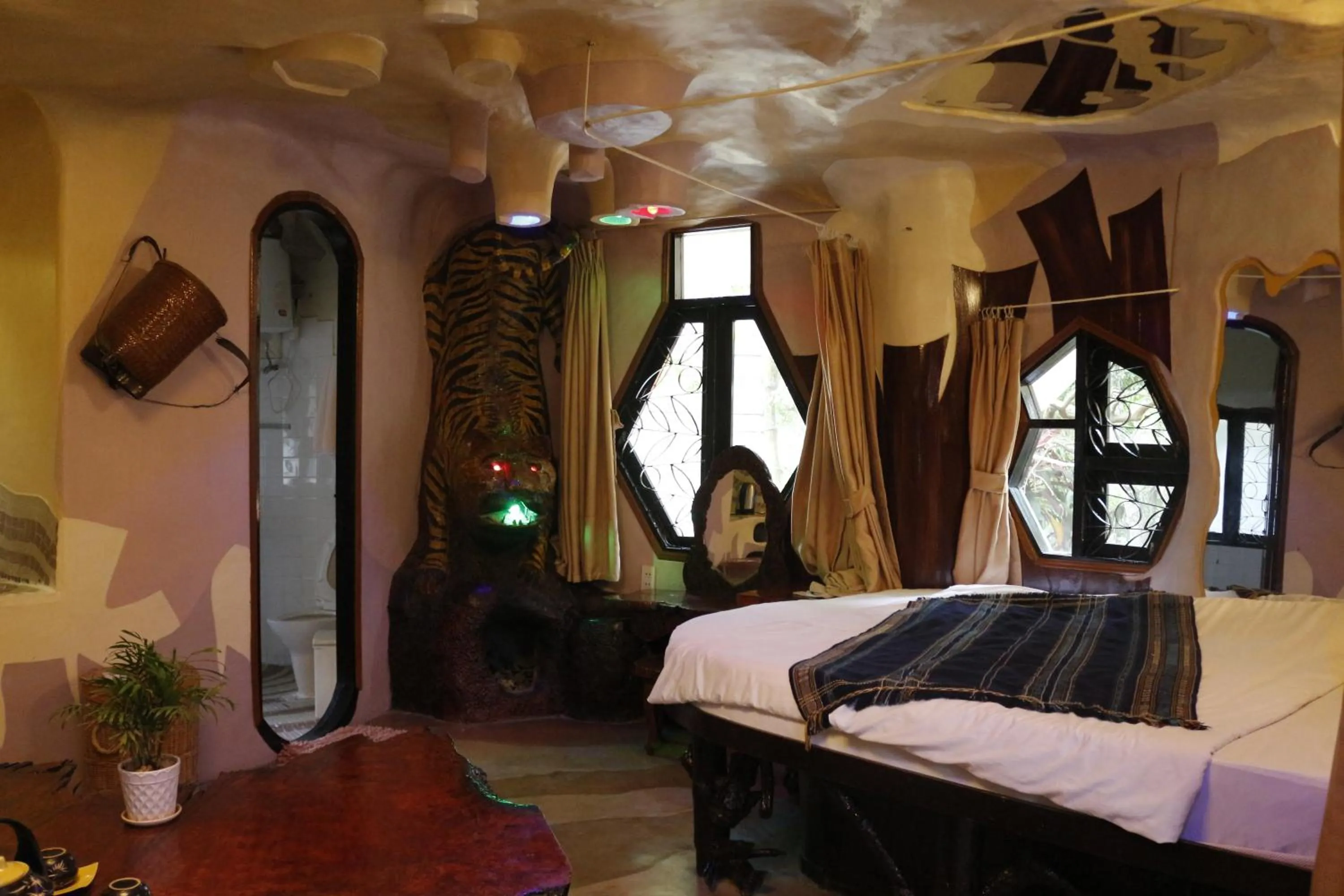 Bed in Crazy House