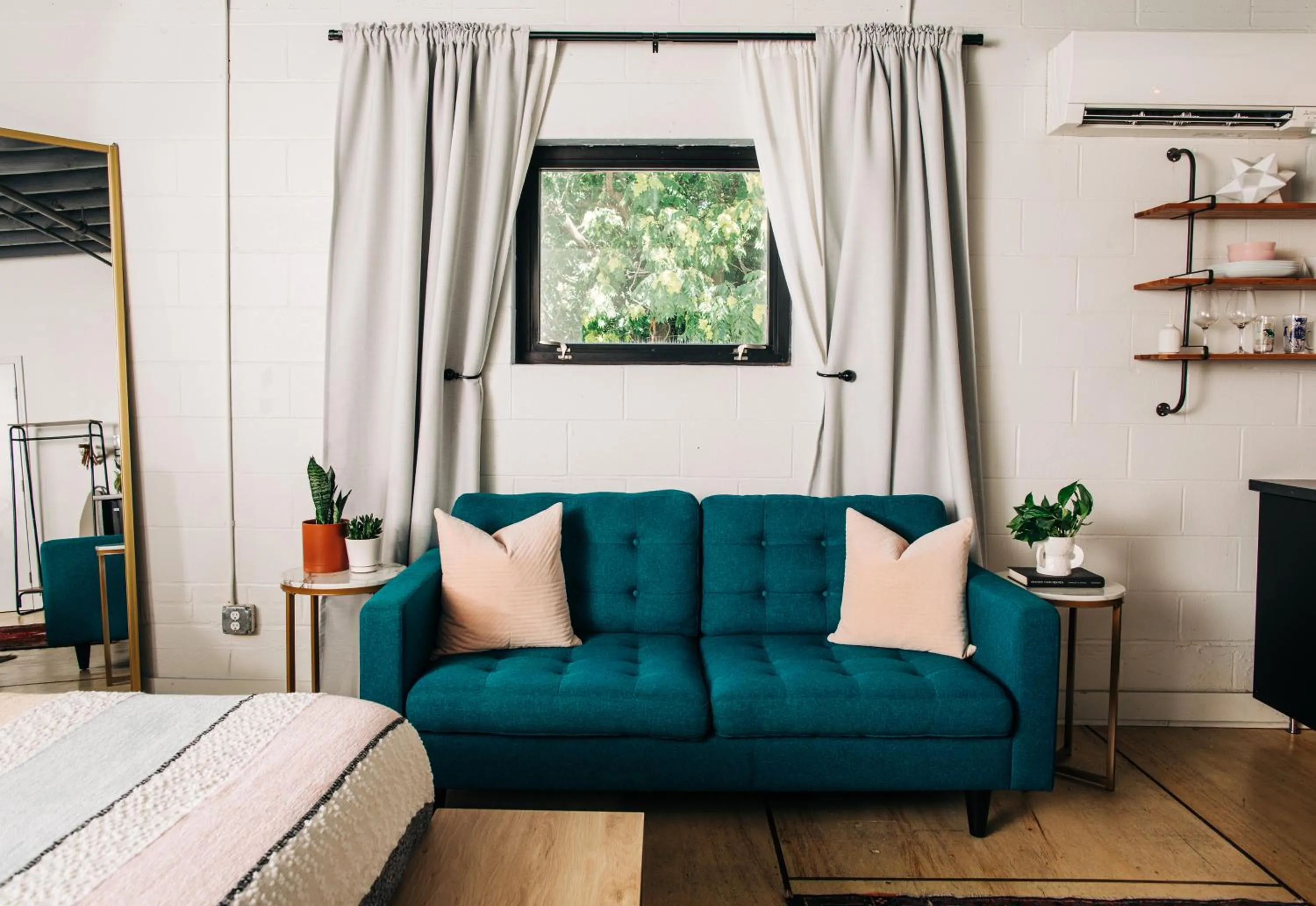 Bed in Stellar Suites