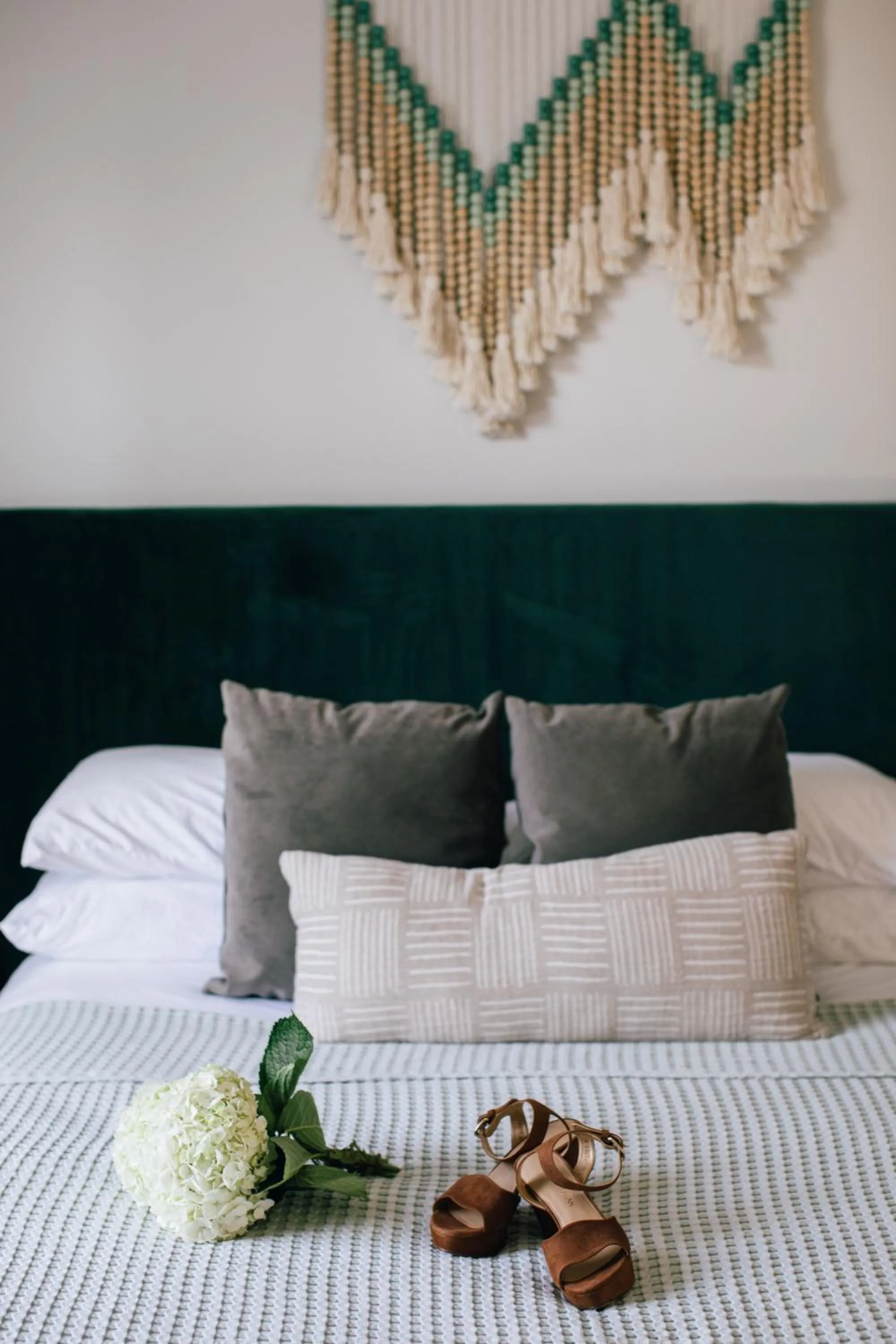 Bed in Stellar Suites