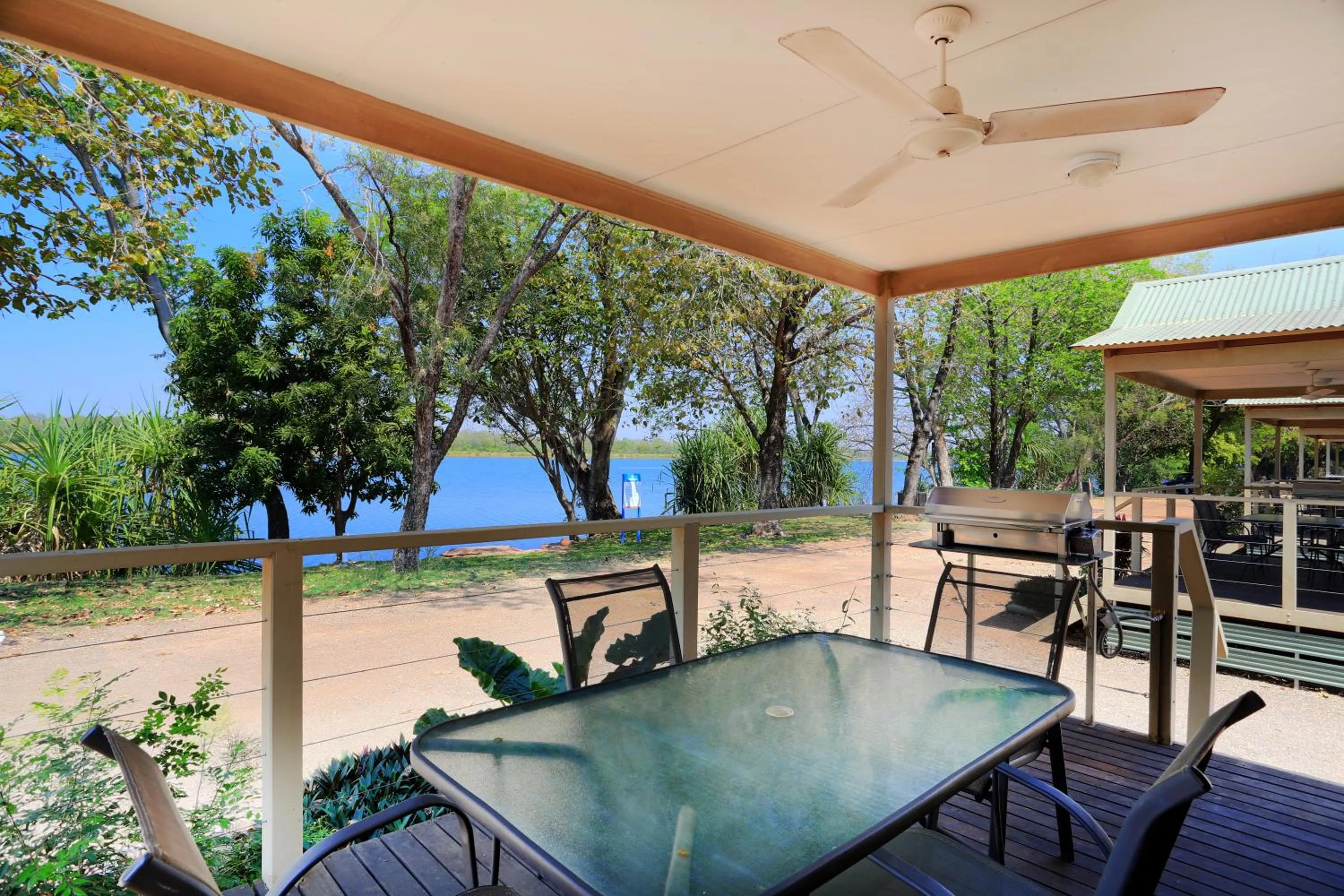 Balcony/Terrace in Discovery Parks - Lake Kununurra