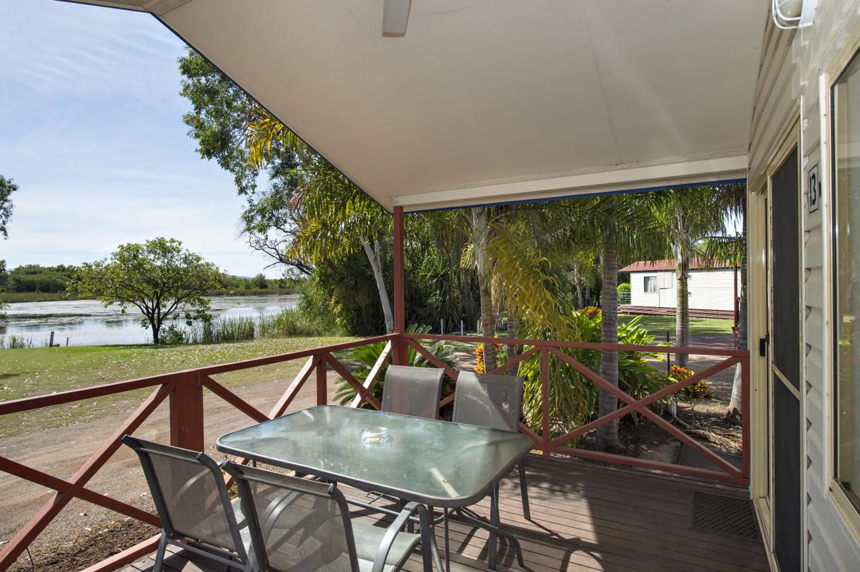 Balcony/Terrace in Discovery Parks - Lake Kununurra