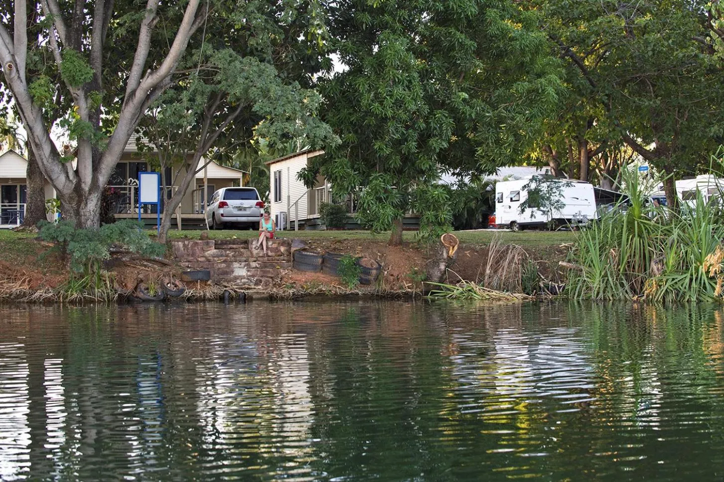 Natural landscape in Discovery Parks - Lake Kununurra