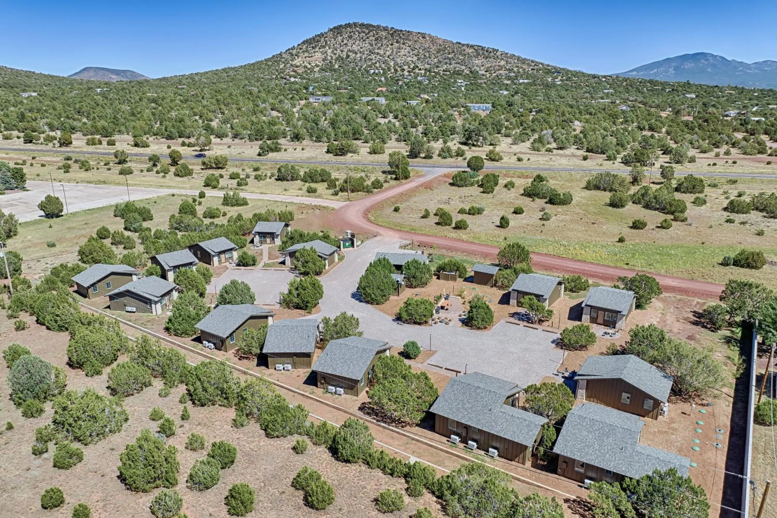 Bird's eye view in Inn History Grand Canyon Cabin
