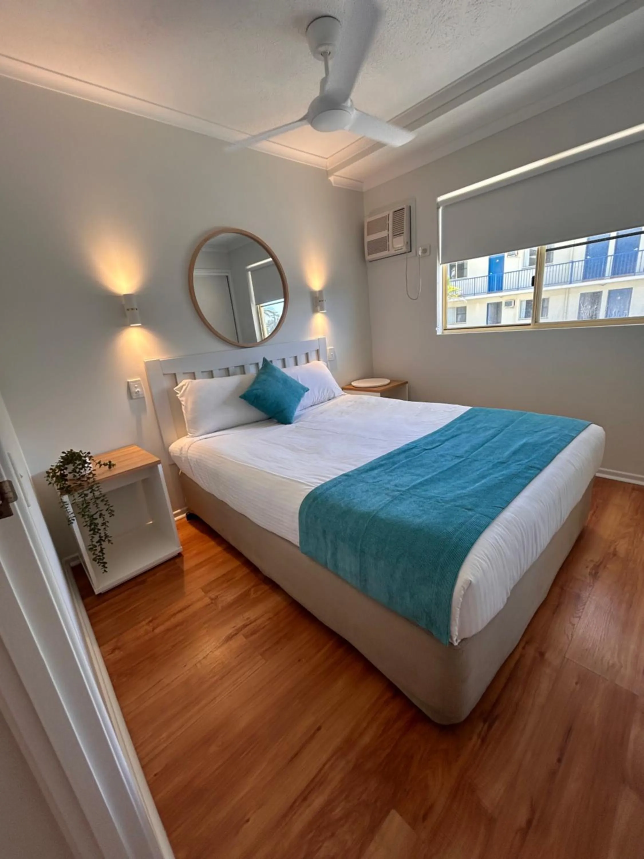 Bed in Mackay Seabreeze Apartments