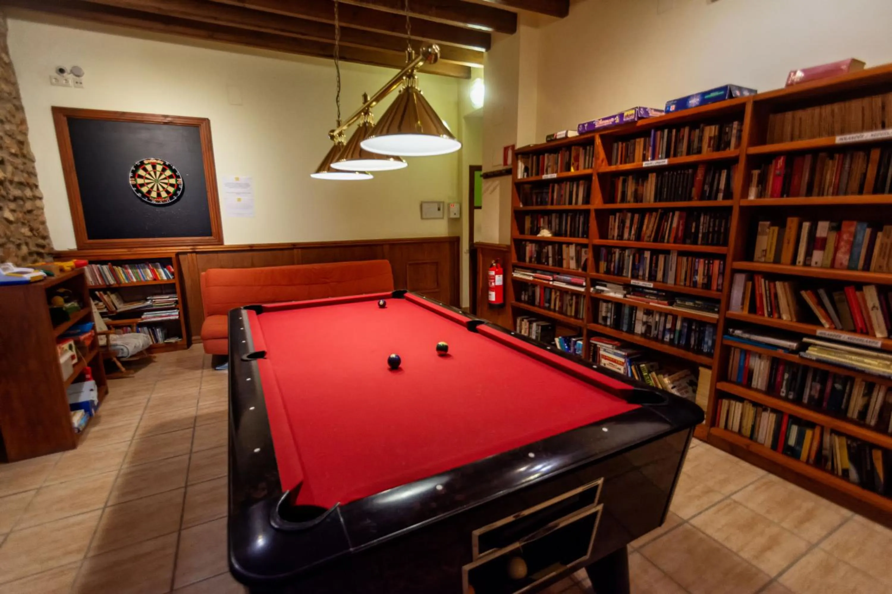Billiard in Hostal Loreto