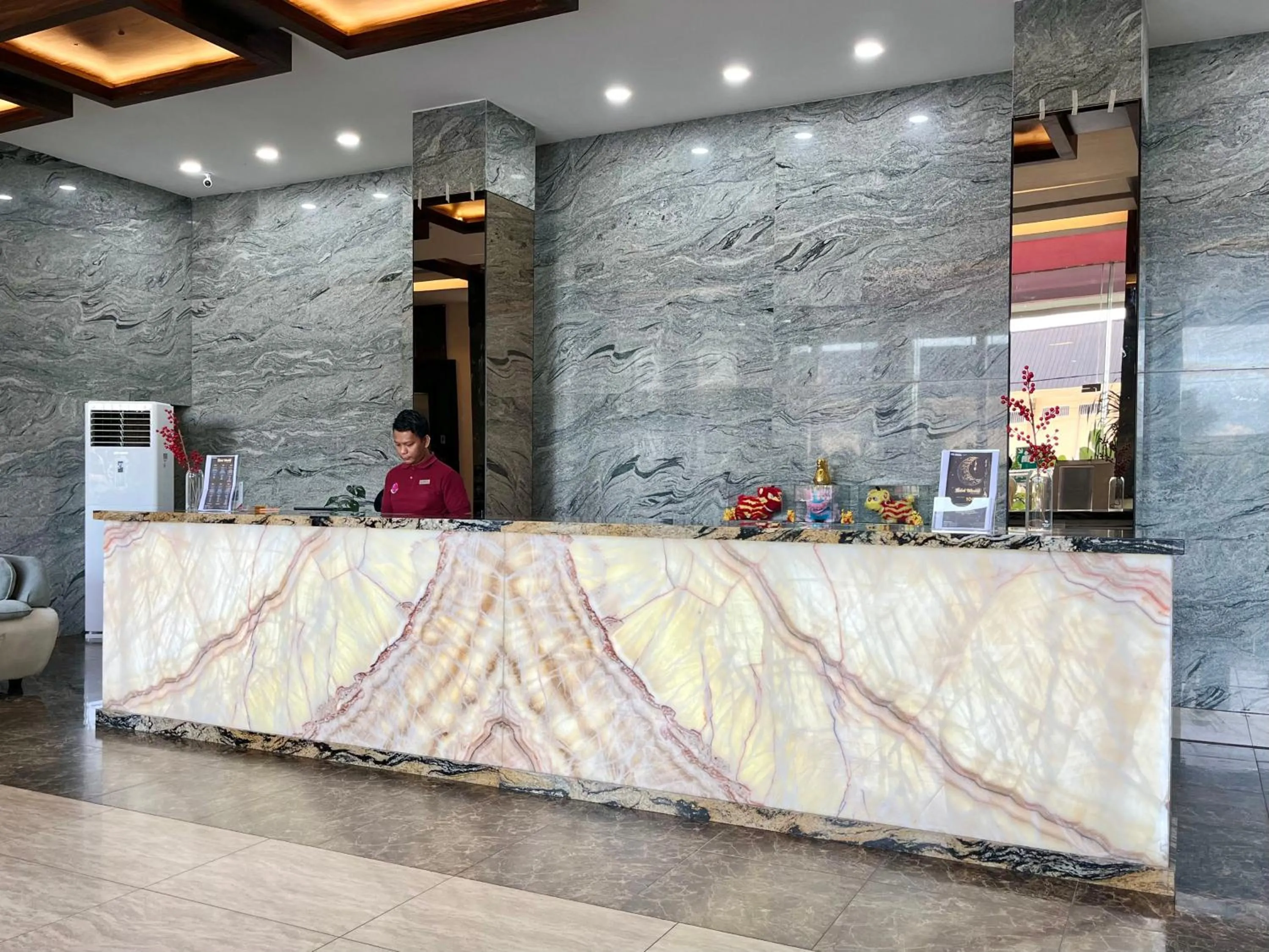 Lobby or reception in Hotel Roditha Banjarbaru