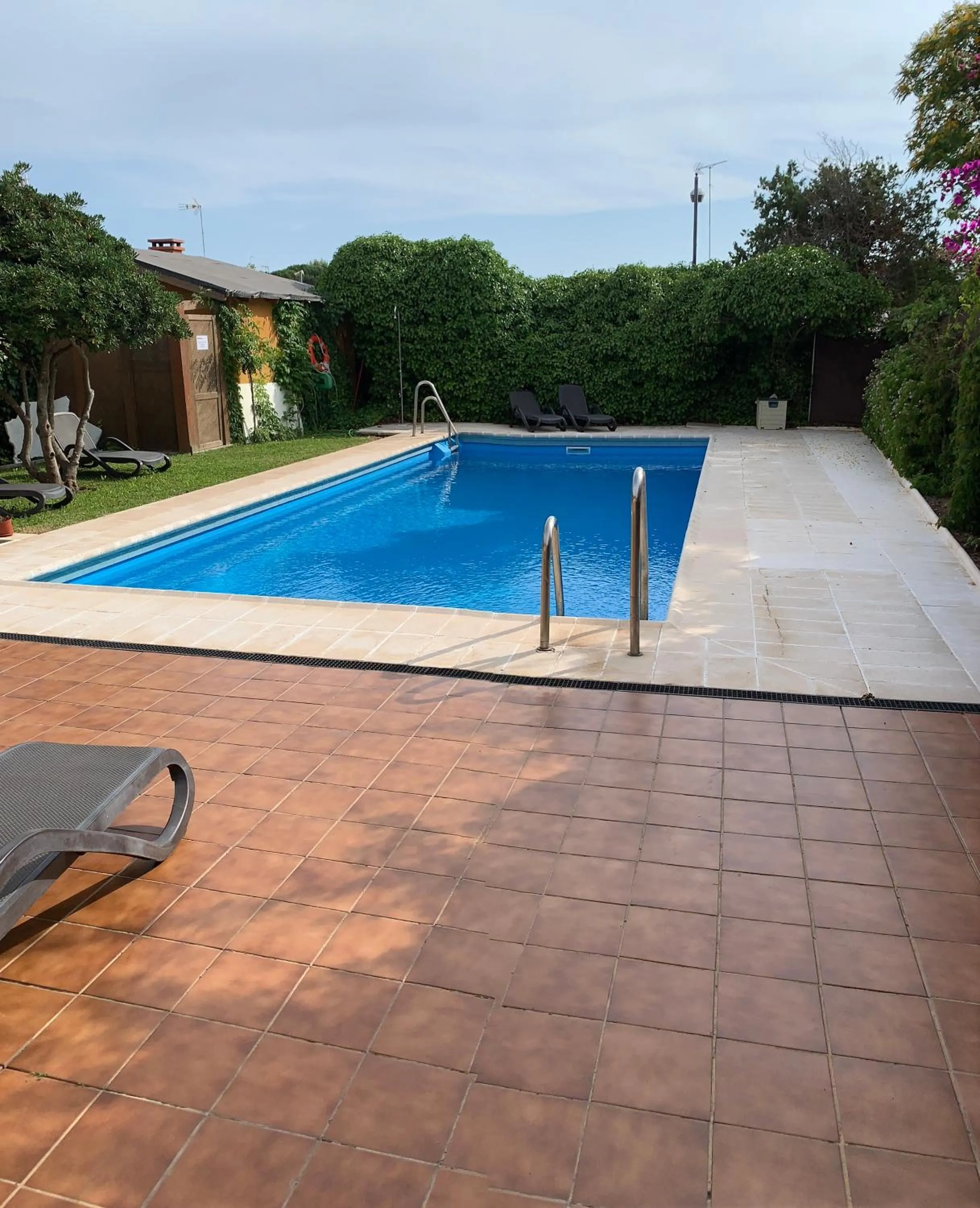 Pool view in Hotel Doñana Blues