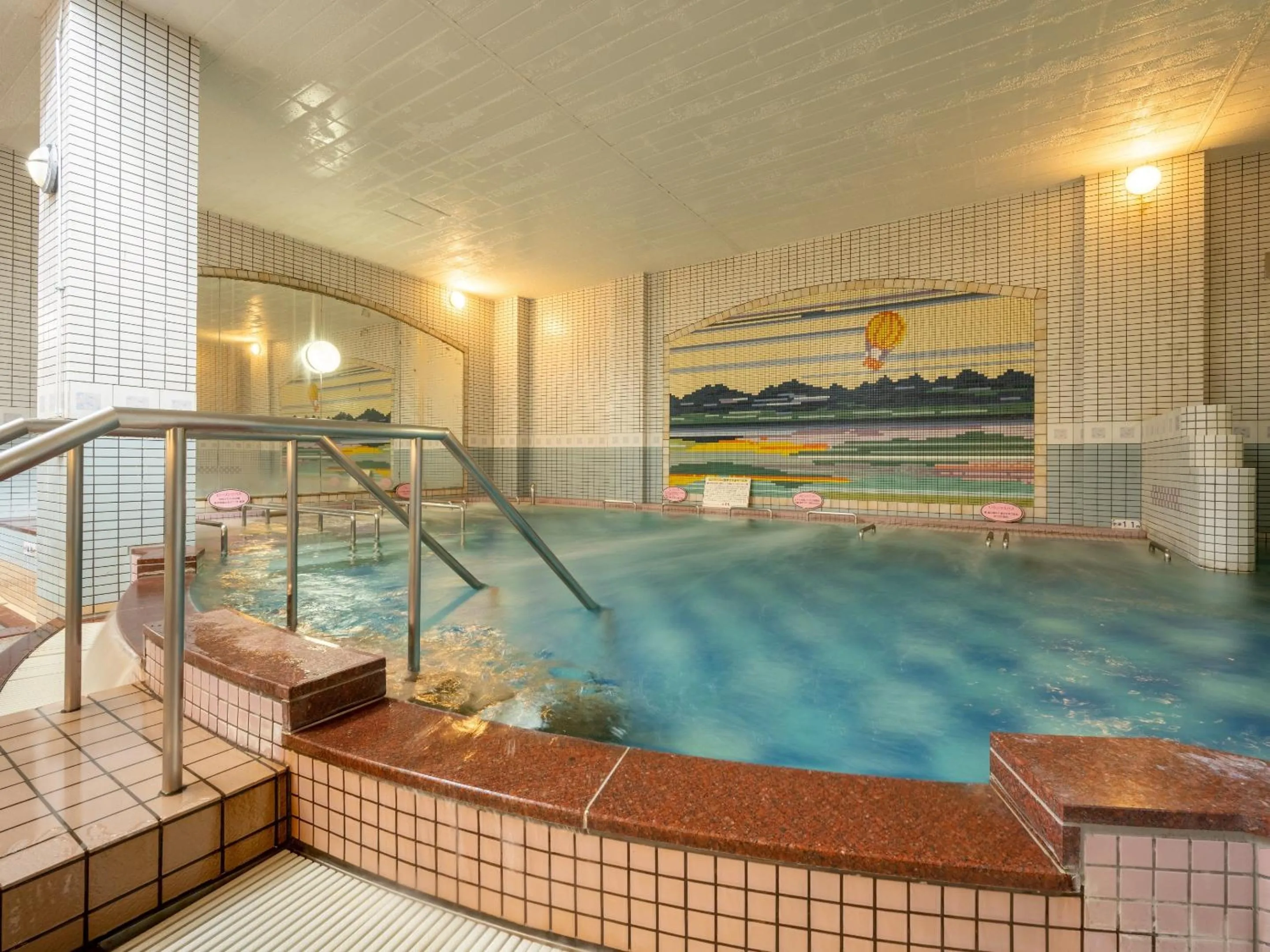 Hot Spring Bath in Hotel Daiheigen