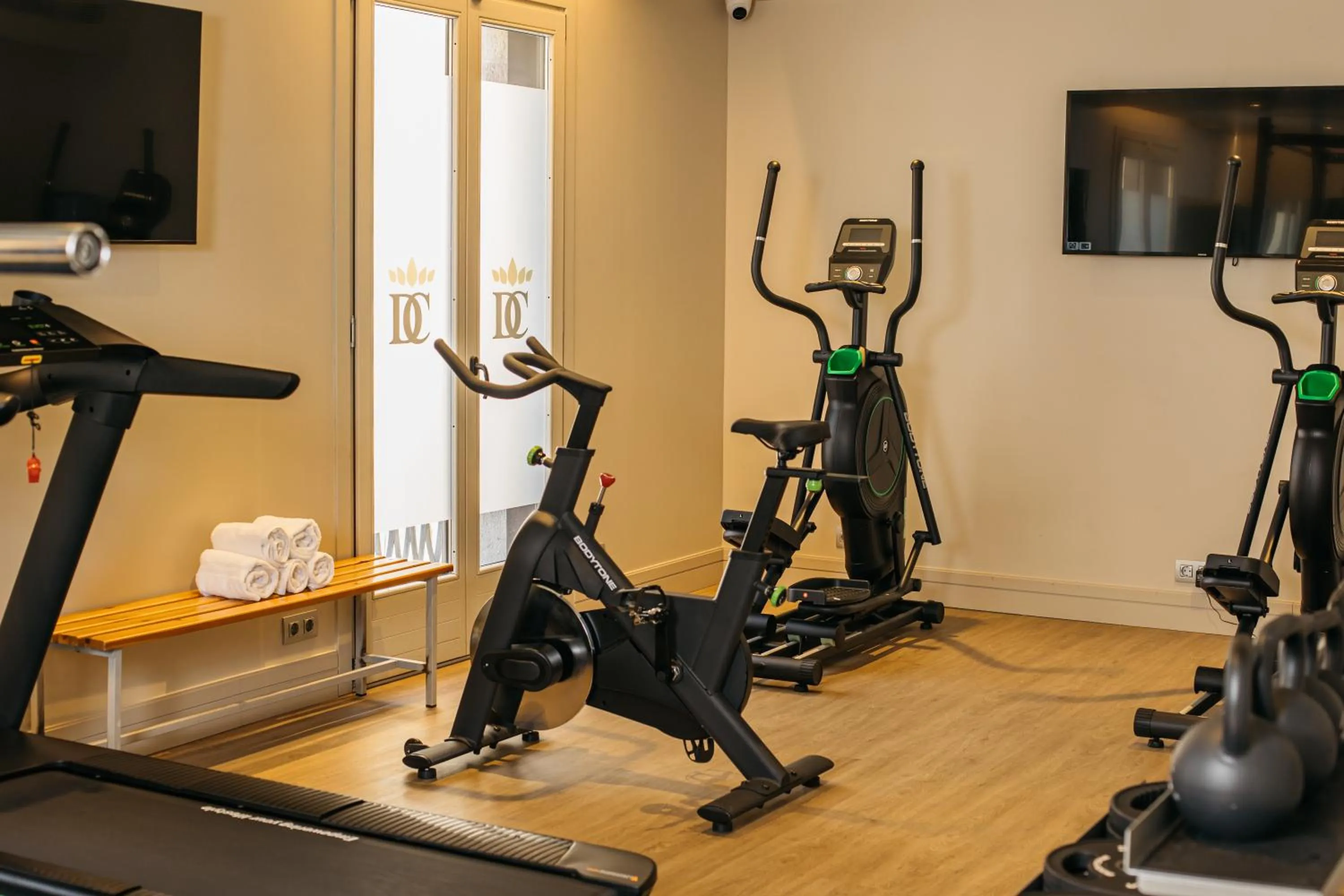 Fitness centre/facilities in Duquesa de Cardona Hotel 4 Sup by Grup Duquessa