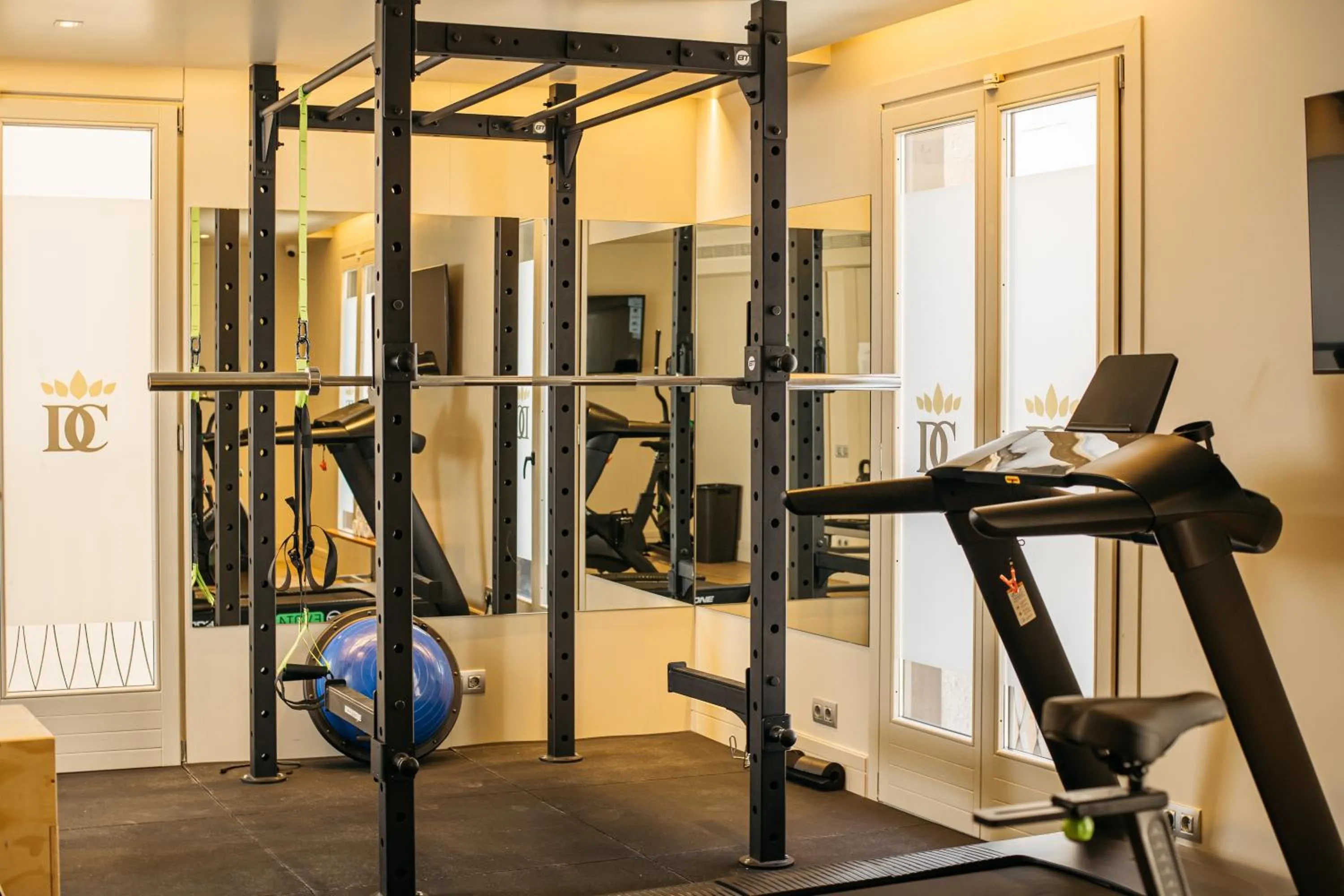 Fitness centre/facilities in Duquesa de Cardona Hotel 4 Sup by Grup Duquessa